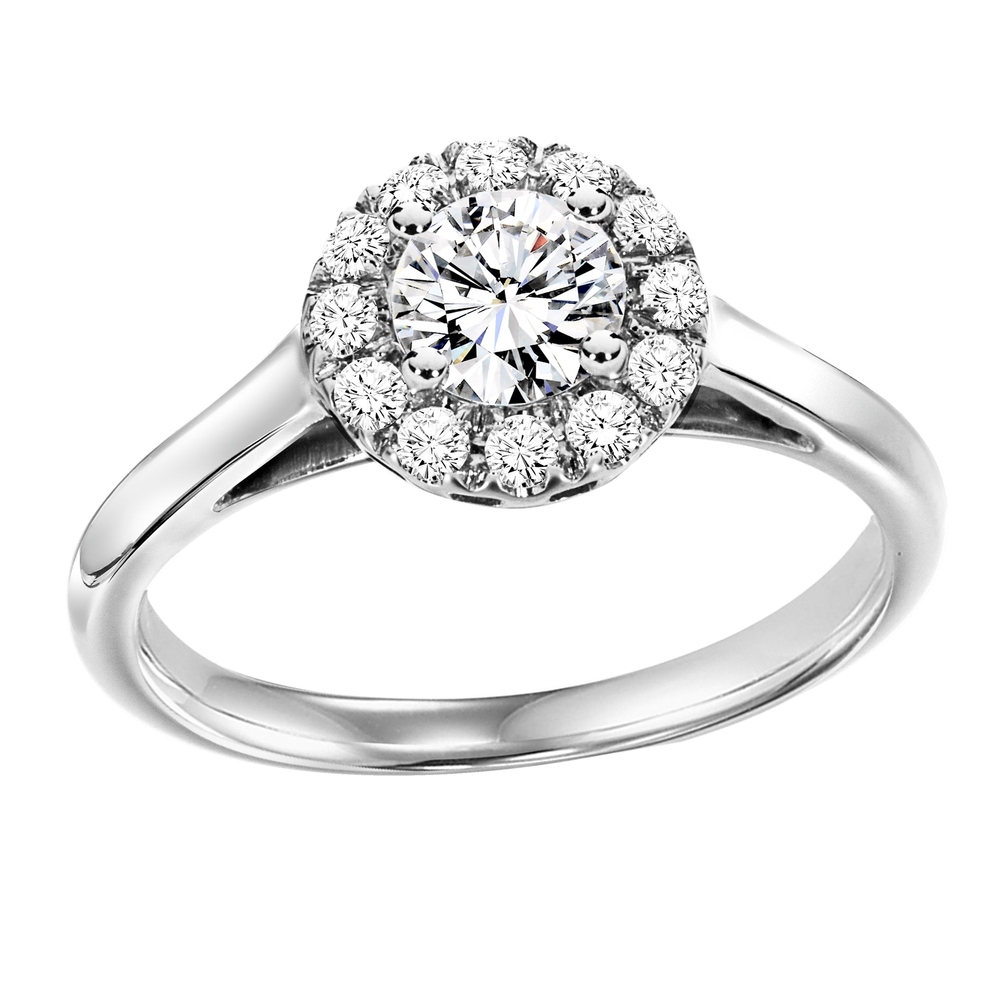 Sterling Silver Cubic Zirconia 0.75ct Ring - AK1033 - Hallmark Jewellers Formby & The Jewellers Bench Widnes