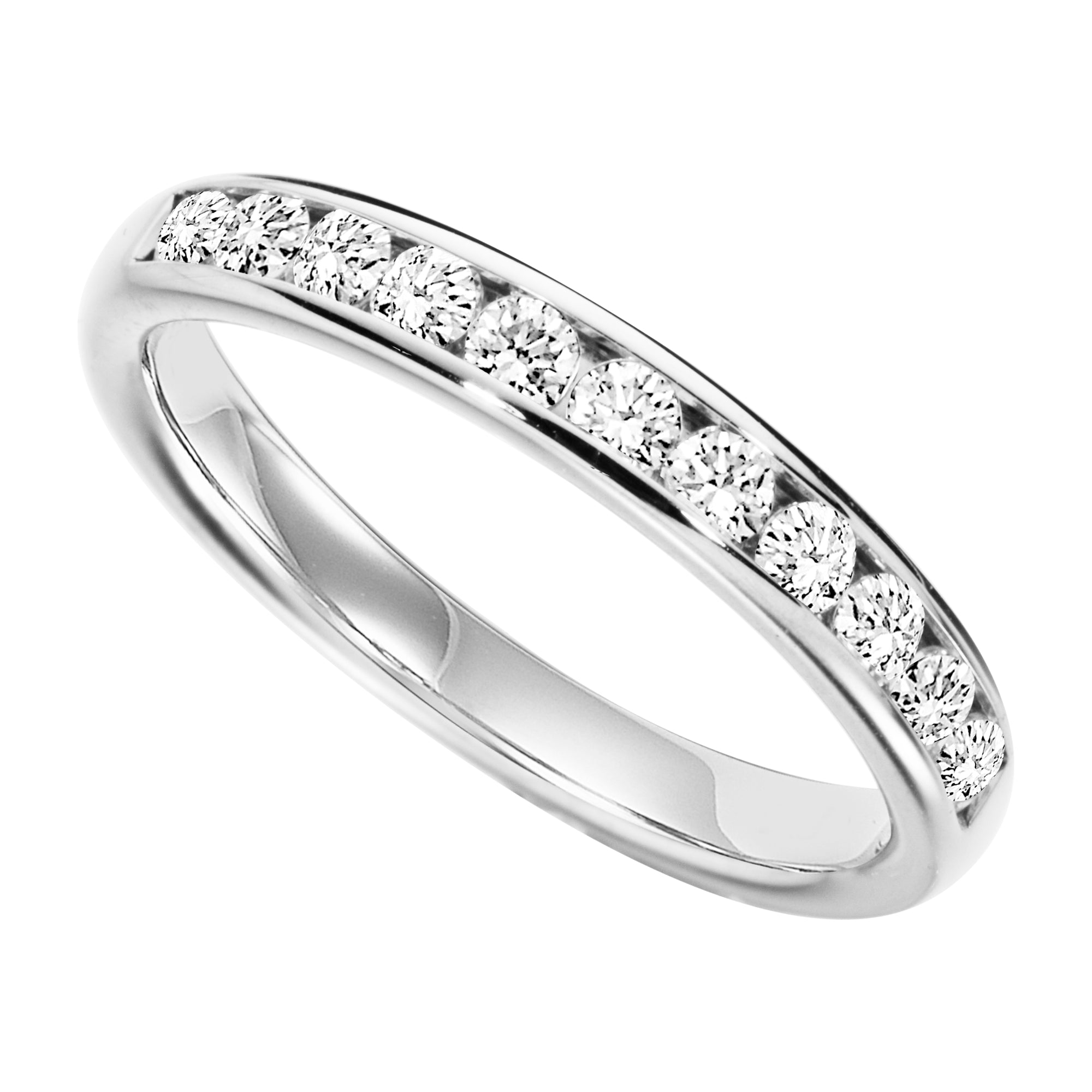Sterling Silver Cubic Zirconia Ring - AK1010 - Hallmark Jewellers Formby & The Jewellers Bench Widnes