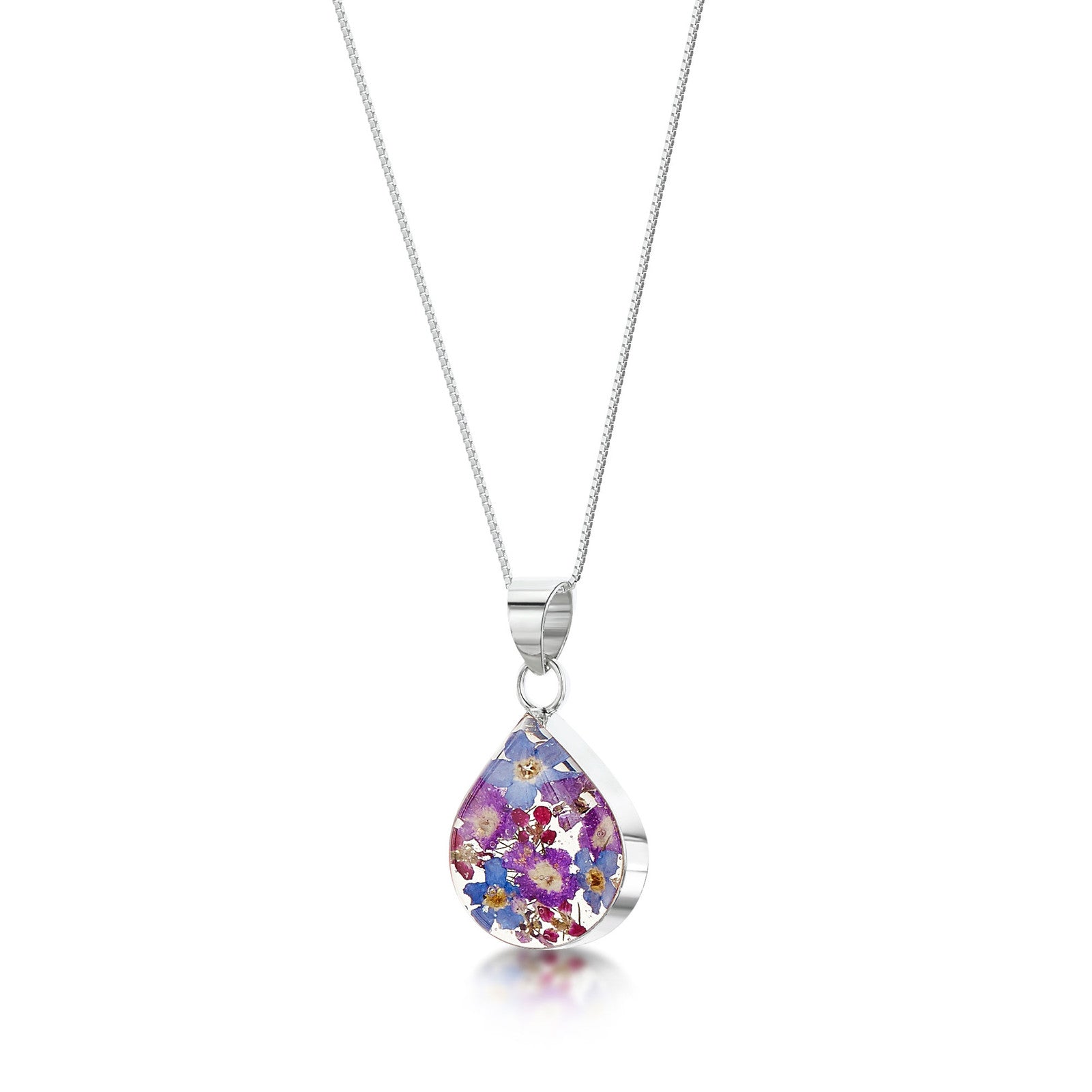 Flower Pendant - Sterling silver - BLP05 - Hallmark Jewellers Formby & The Jewellers Bench Widnes