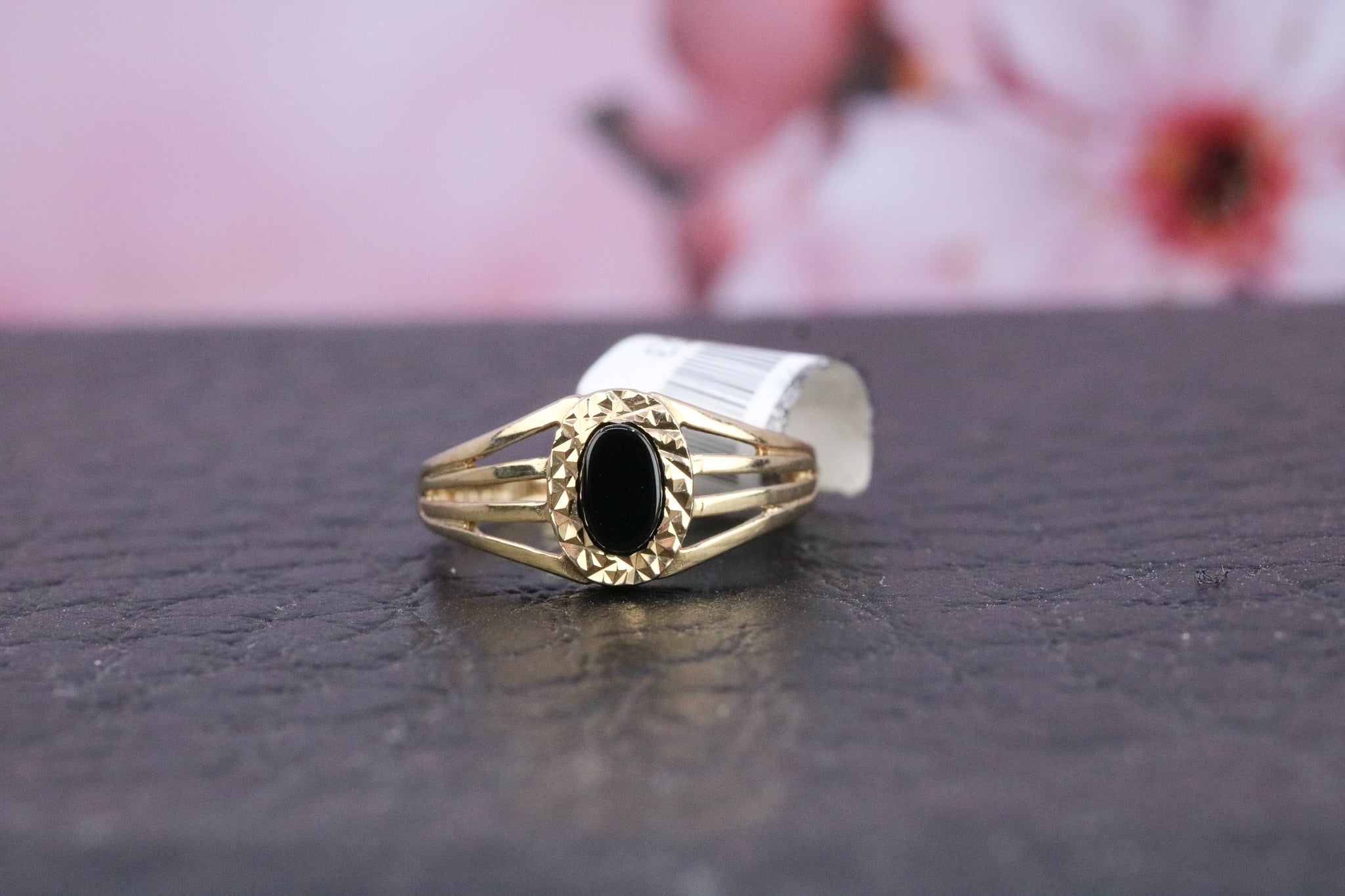 9ct Gold Onyx Ring - CO1353 - Hallmark Jewellers Formby & The Jewellers Bench Widnes