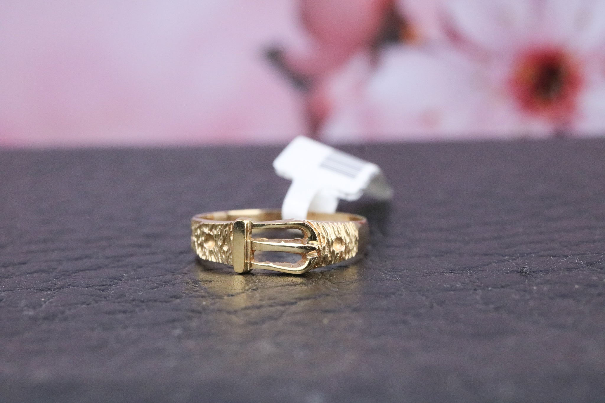 9ct Gold Buckle Ring - CO1377 - Hallmark Jewellers Formby & The Jewellers Bench Widnes