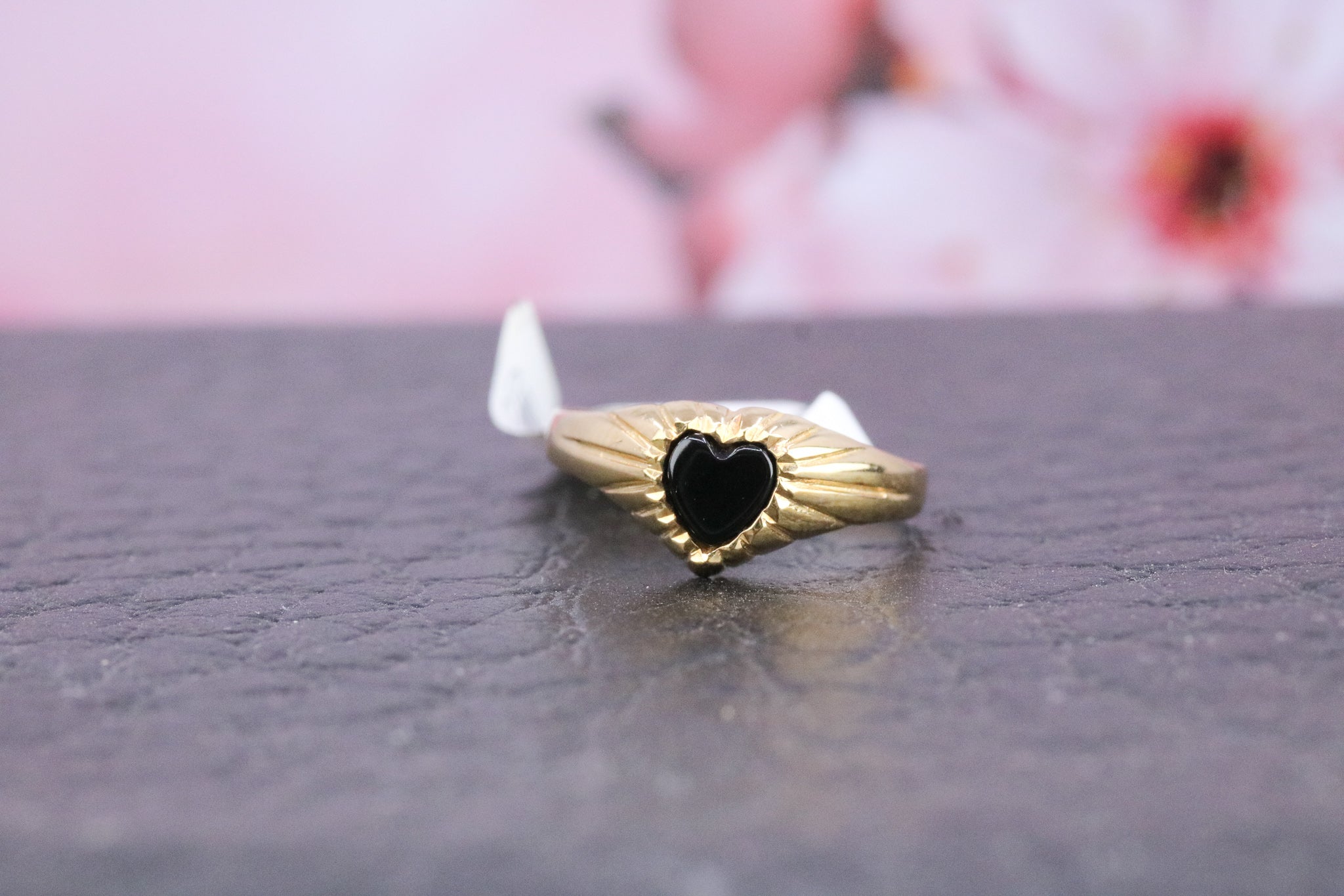 9ct Gold Onyx Ring - CO1382 - Hallmark Jewellers Formby & The Jewellers Bench Widnes