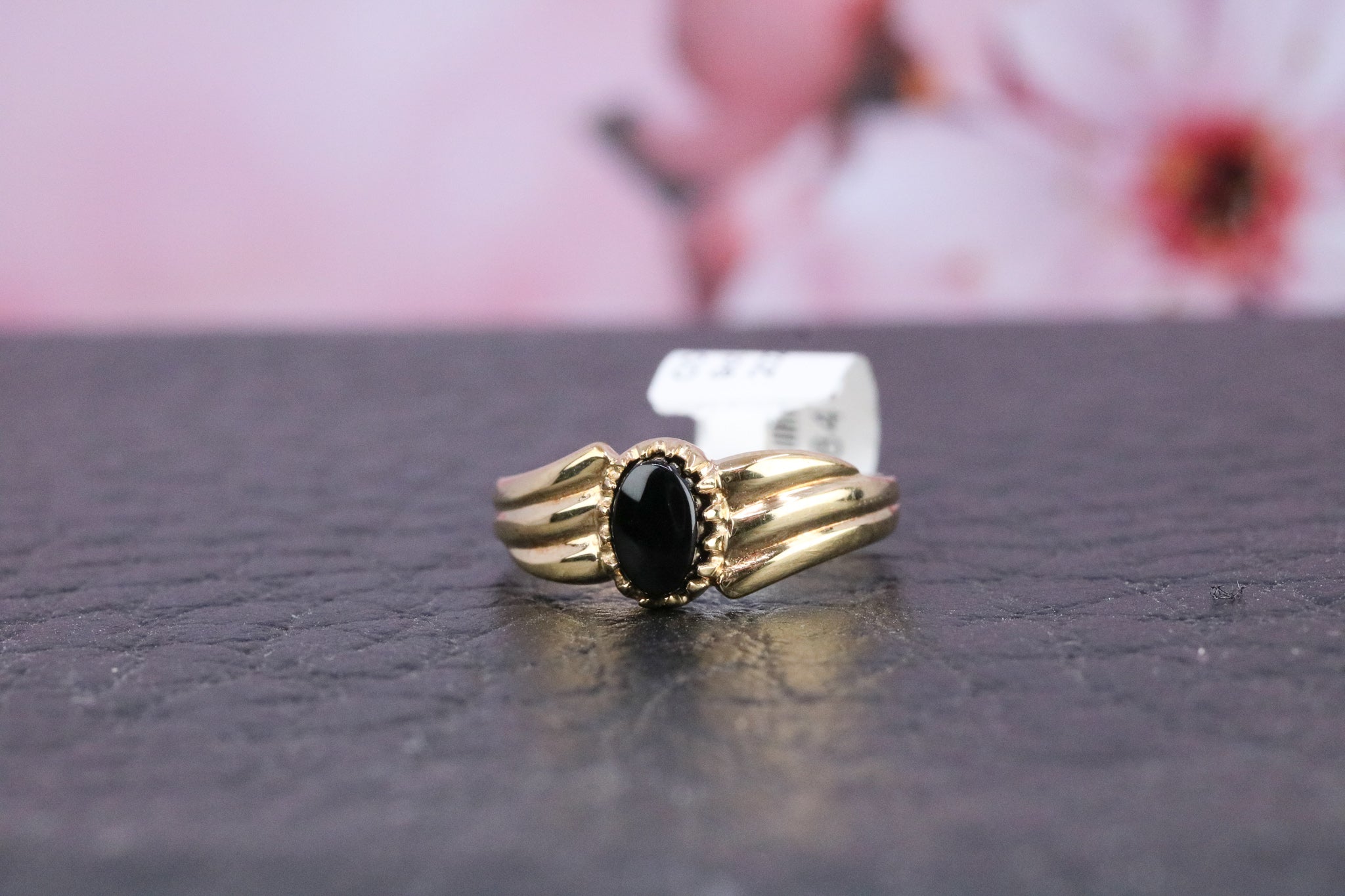 9ct Gold Onyx Ring - CO1384 - Hallmark Jewellers Formby & The Jewellers Bench Widnes