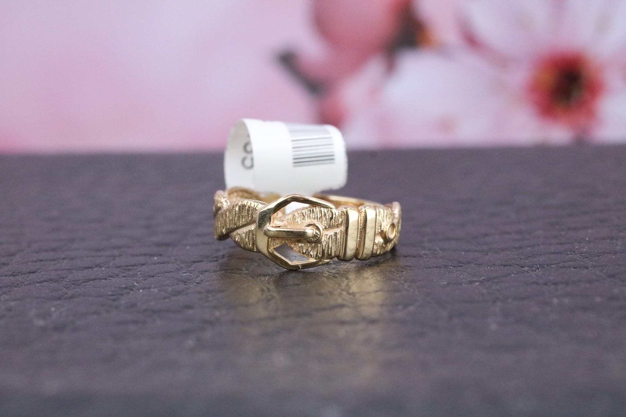 9ct Gold Buckle Ring - CO1424 - Hallmark Jewellers Formby & The Jewellers Bench Widnes
