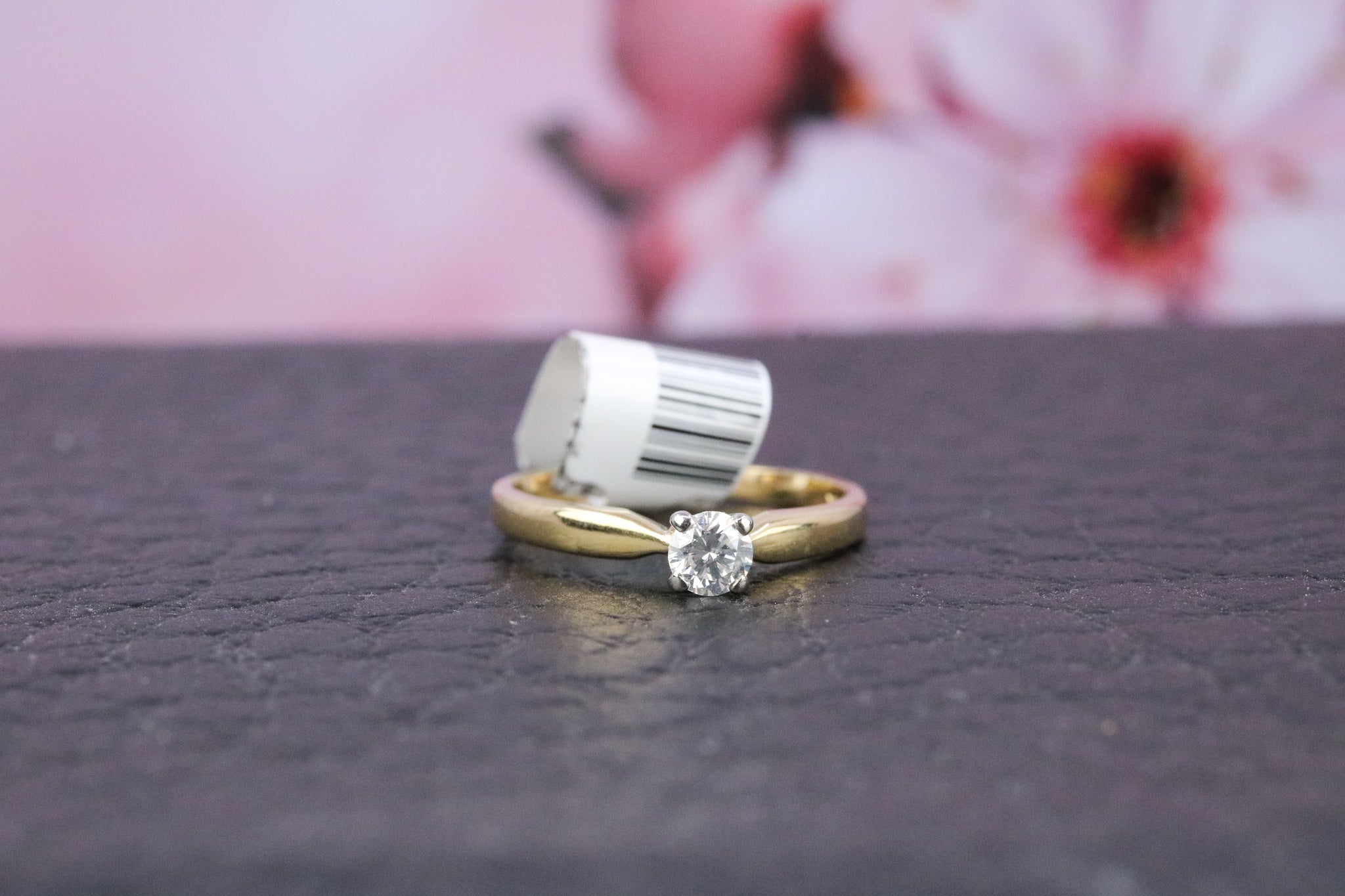 18ct Yellow Gold Diamond Ring - HJ2018 - Hallmark Jewellers Formby & The Jewellers Bench Widnes