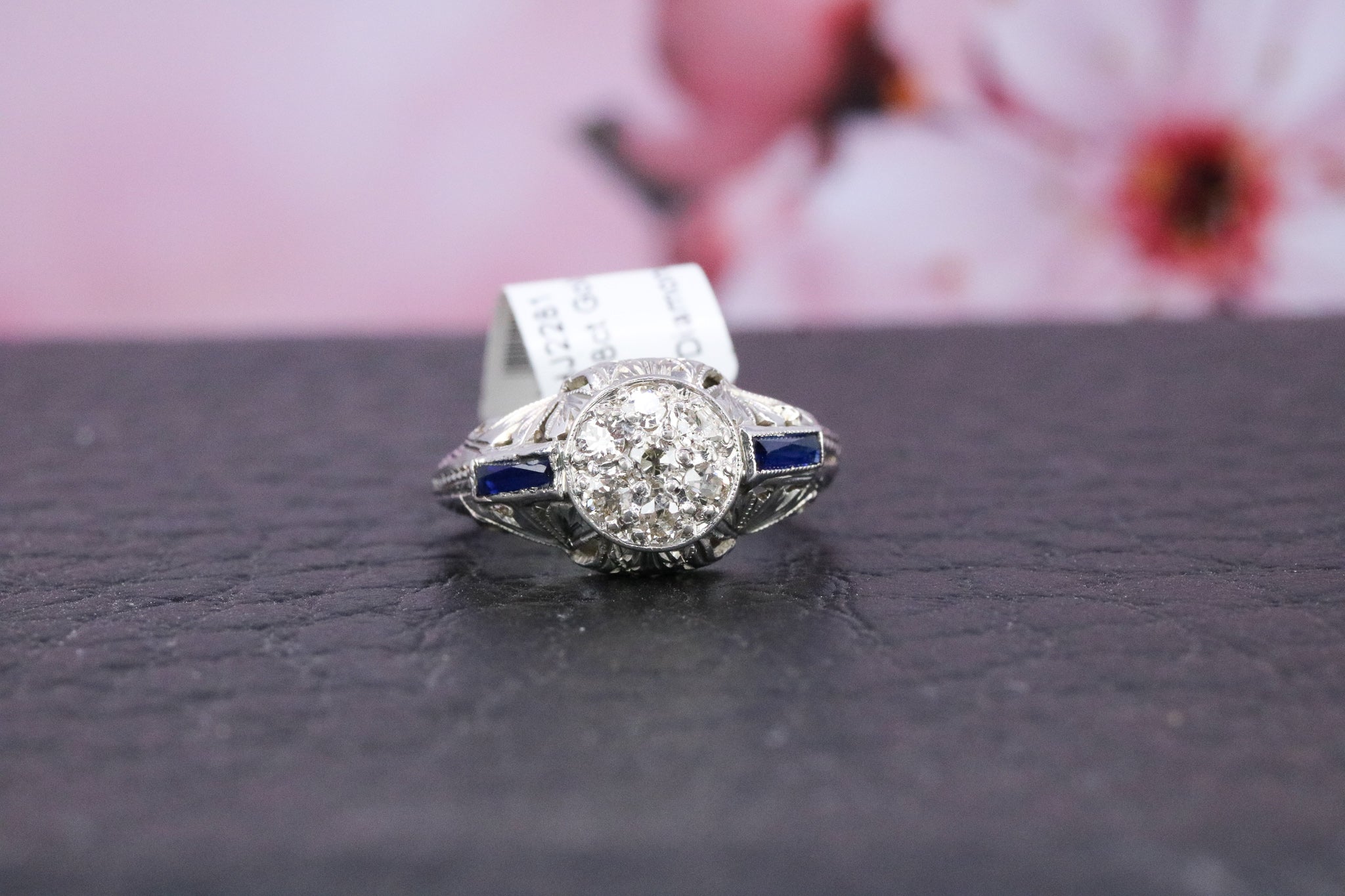 18ct White Gold Diamond Ring - HJ2281 - Hallmark Jewellers Formby & The Jewellers Bench Widnes