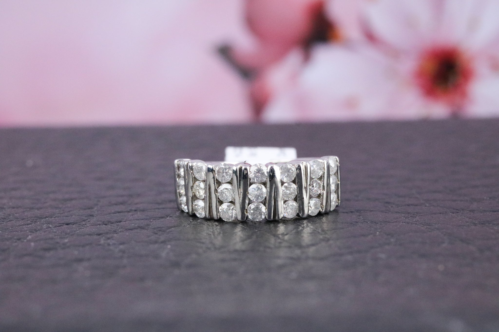 9ct White Gold Diamond Ring - HJ2283 - Hallmark Jewellers Formby & The Jewellers Bench Widnes