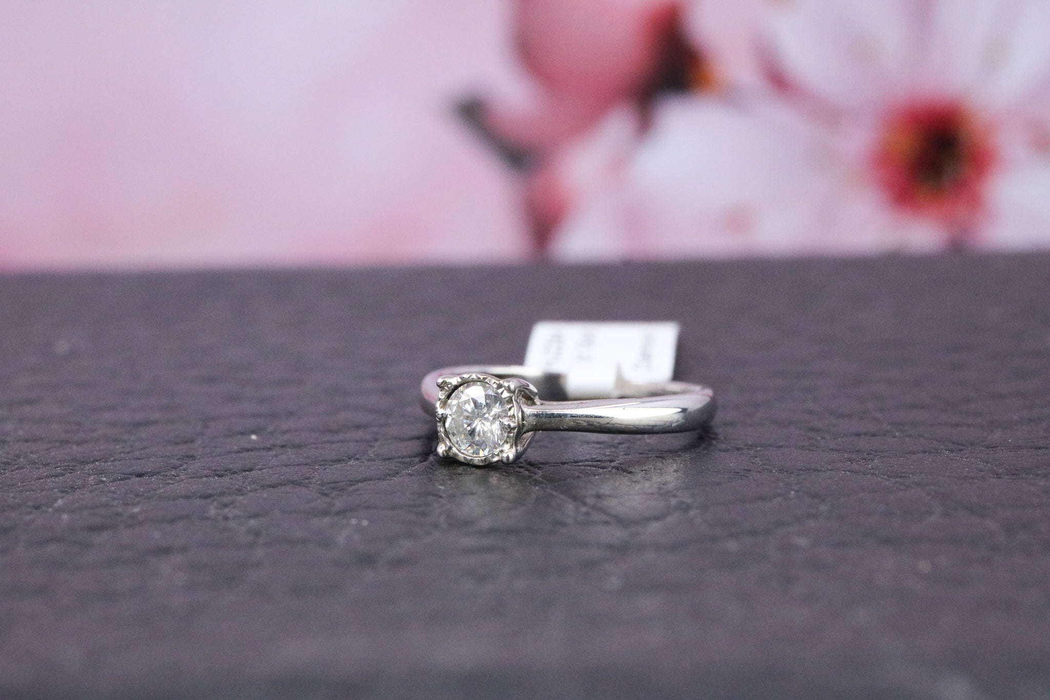 9ct White Gold Diamond Ring - HJ2284 - Hallmark Jewellers Formby & The Jewellers Bench Widnes