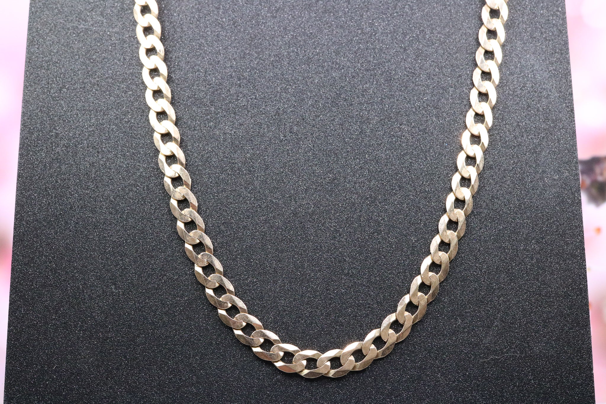 9ct Yellow Gold Gents Curb Chain - HJ2434 - Hallmark Jewellers Formby & The Jewellers Bench Widnes