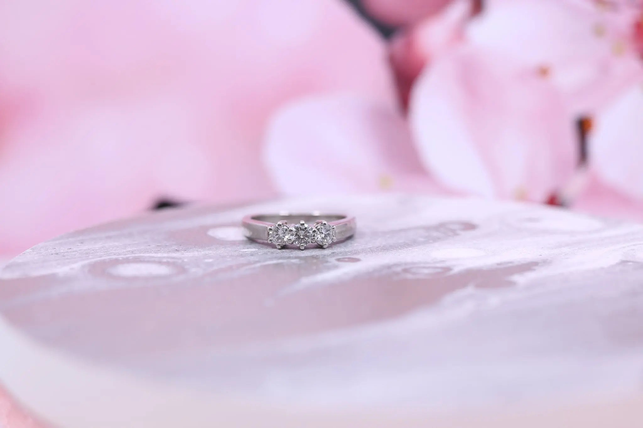 Platinum Diamond Ring 0.50ct - W1847 - Hallmark Jewellers Formby & The Jewellers Bench Widnes