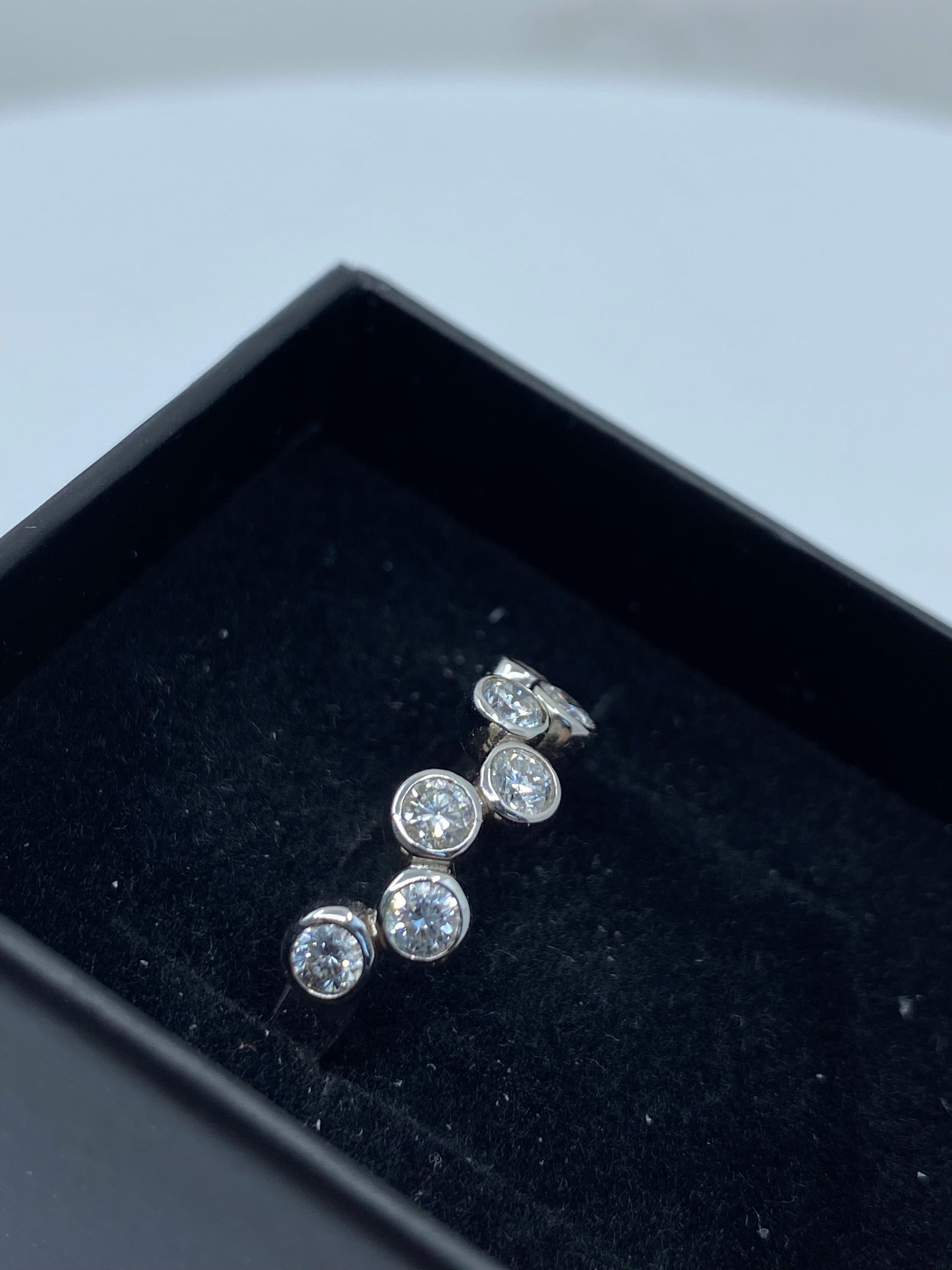 18ct White Gold & Diamond Raindance 0.79ct- HJ018 - Hallmark Jewellers Formby & The Jewellers Bench Widnes