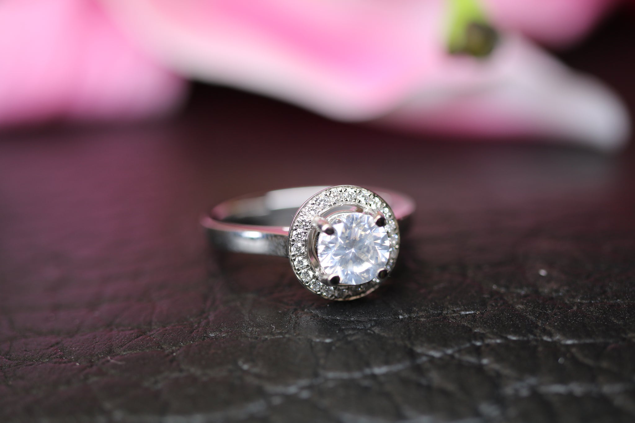 Platinum Diamond Engagement Ring 1.10ct - HJ2048 - Hallmark Jewellers Formby & The Jewellers Bench Widnes