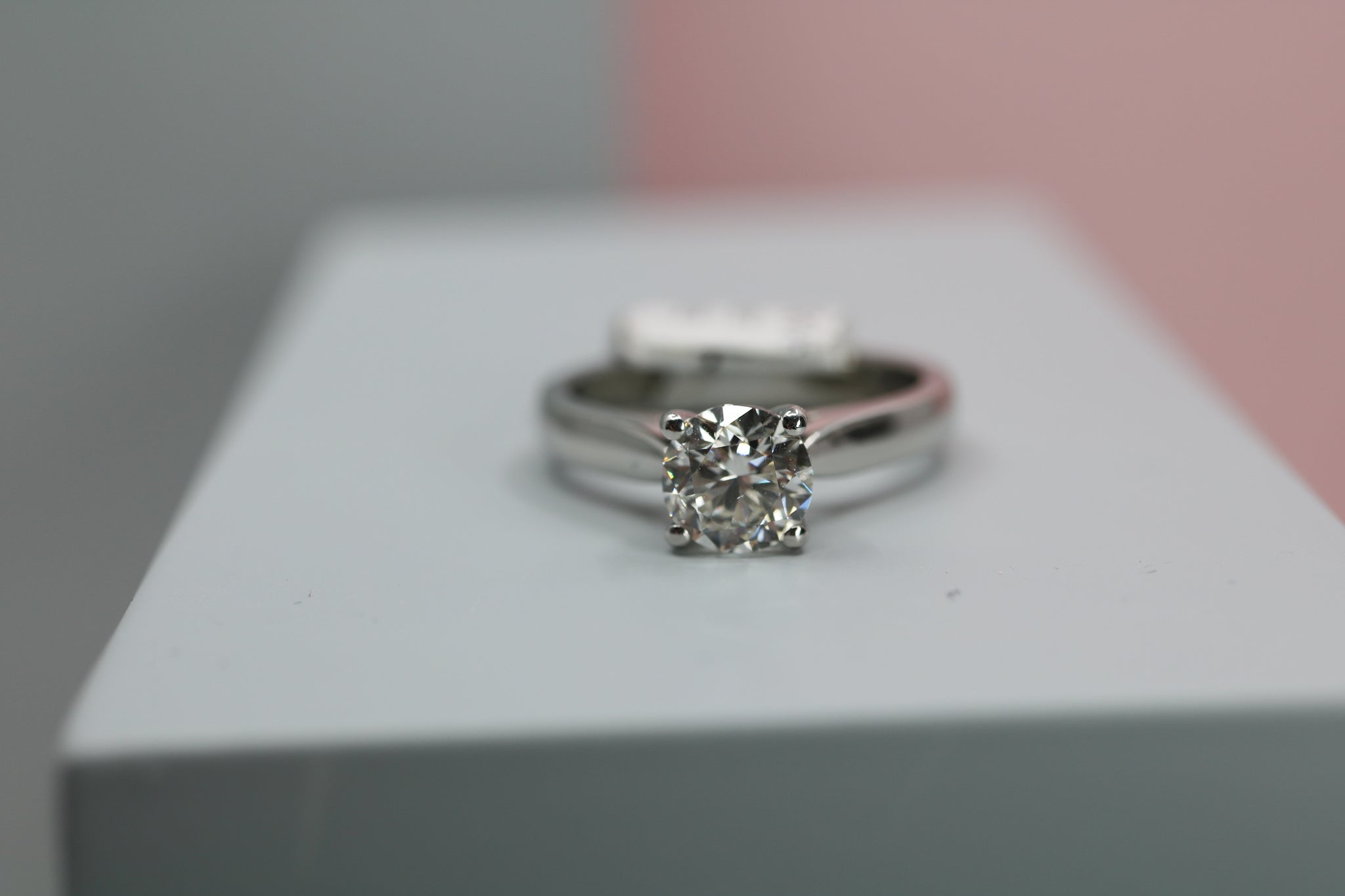 Platinum Diamond Engagement Ring 0.71ct - HJ2079 - Hallmark Jewellers Formby & The Jewellers Bench Widnes