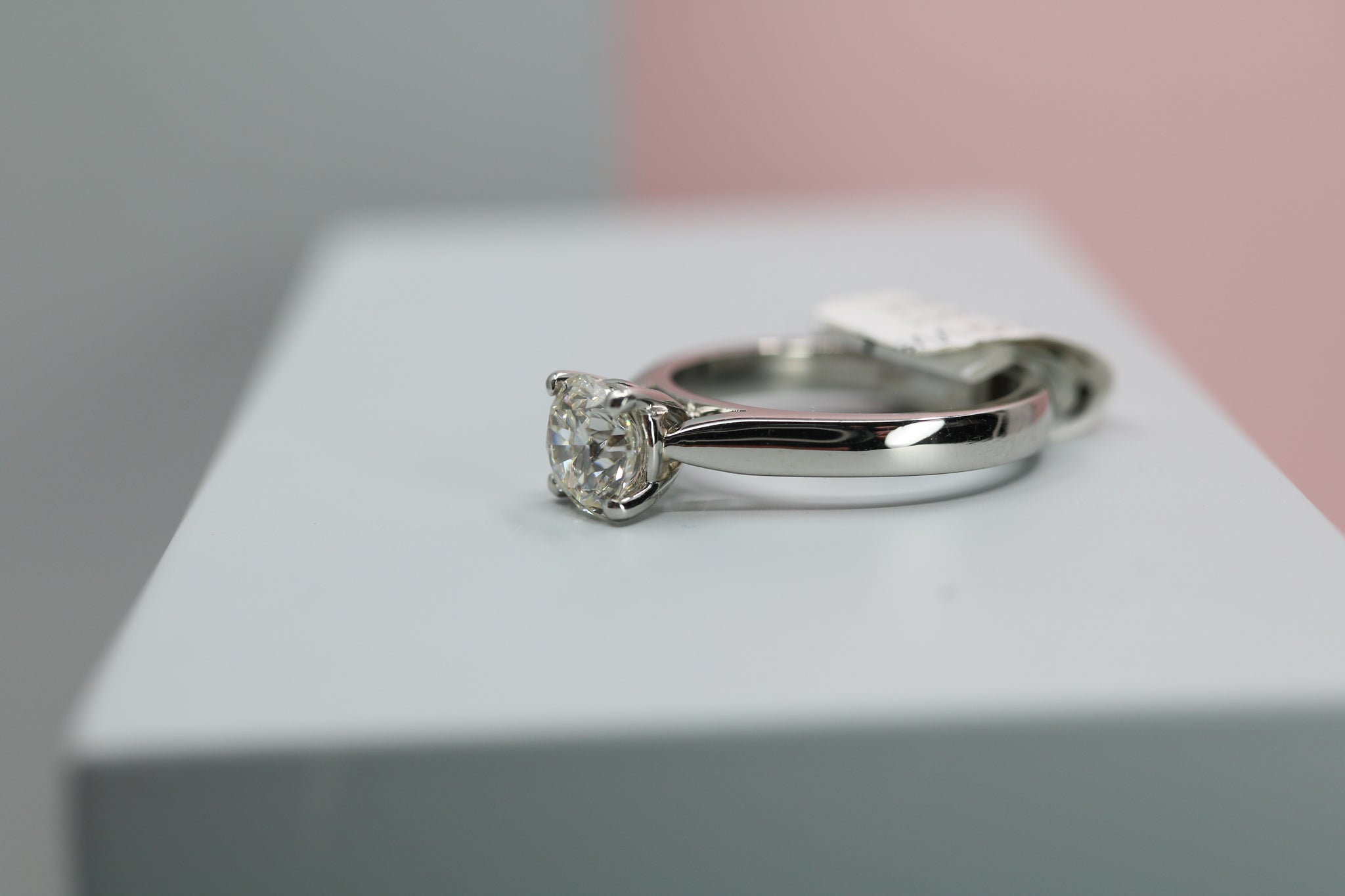 Platinum Diamond Engagement Ring 1.00ct - HJ2084 - Hallmark Jewellers Formby & The Jewellers Bench Widnes