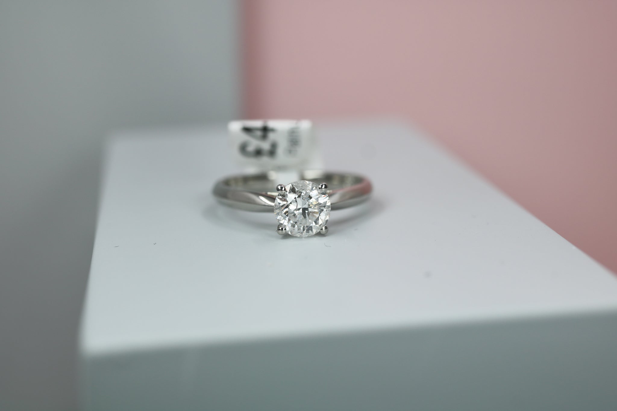 Platinum Diamond Engagement Ring 1.00ct - HJ2083 - Hallmark Jewellers Formby & The Jewellers Bench Widnes