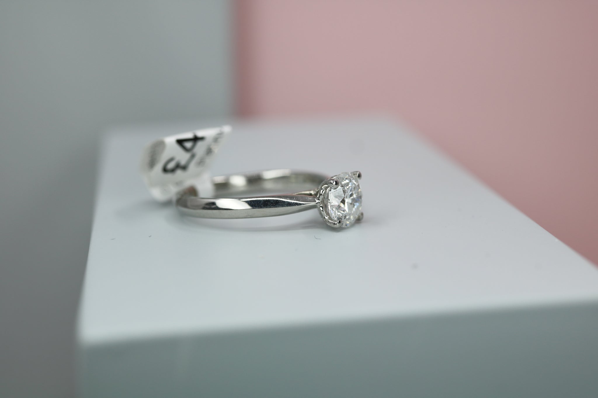 Platinum Diamond Engagement Ring 1.00ct - HJ2083 - Hallmark Jewellers Formby & The Jewellers Bench Widnes