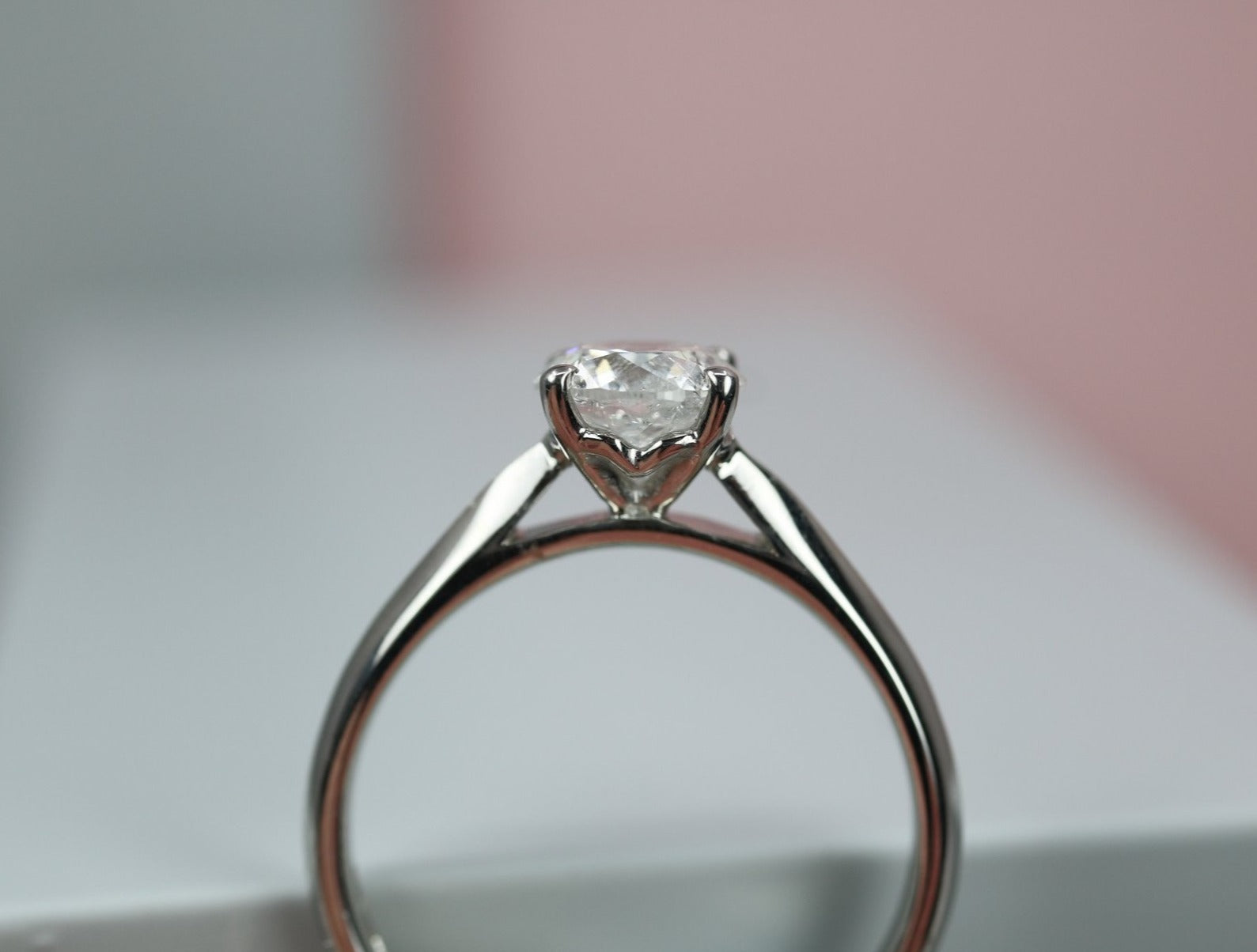 Platinum Diamond Engagement Ring 1.00ct - HJ2083 - Hallmark Jewellers Formby & The Jewellers Bench Widnes