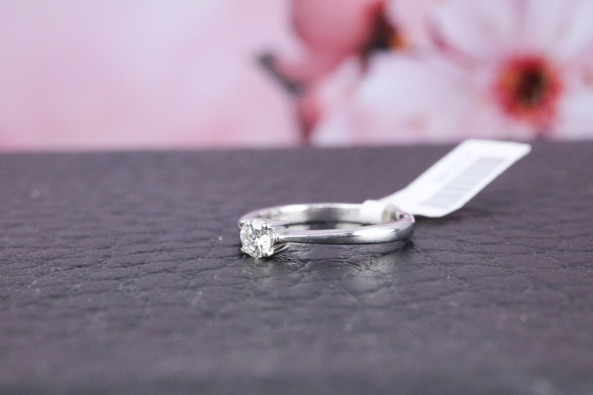 9ct White Gold Diamond Ring - HJ2285 - Hallmark Jewellers Formby & The Jewellers Bench Widnes