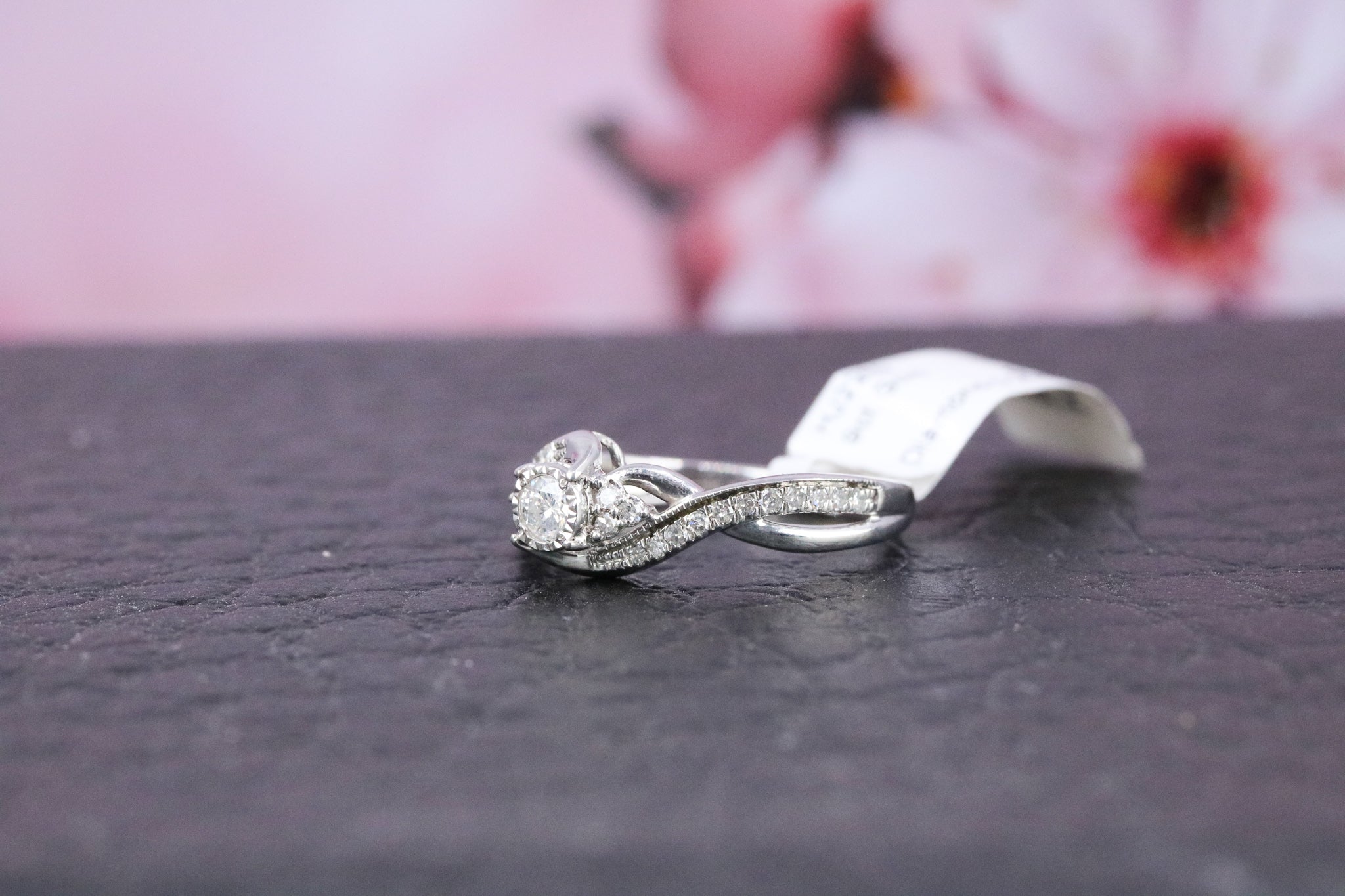 9ct White Gold Diamond Ring - HJ2269 - Hallmark Jewellers Formby & The Jewellers Bench Widnes