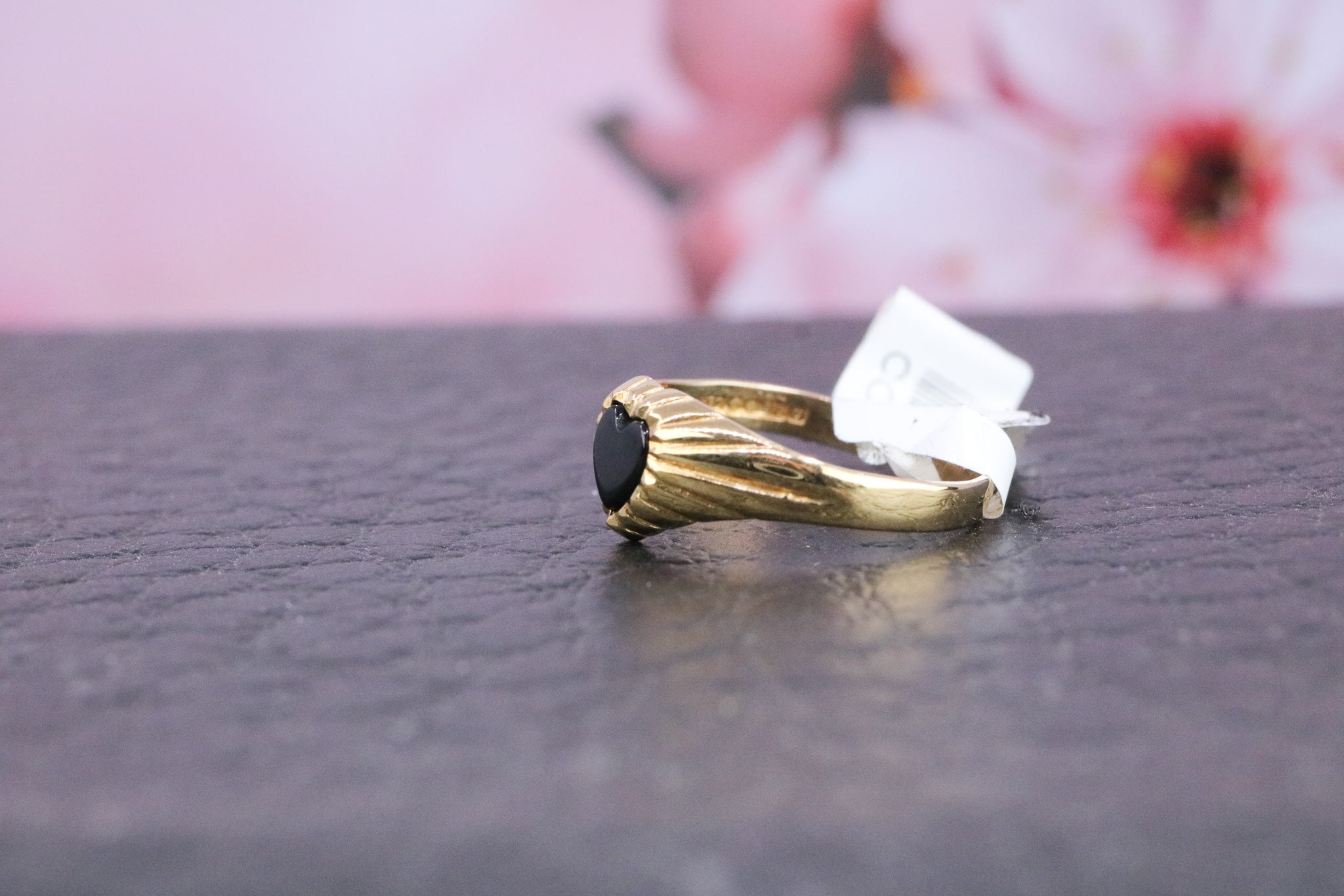 9ct Gold Onyx Ring - CO1382 - Hallmark Jewellers Formby & The Jewellers Bench Widnes