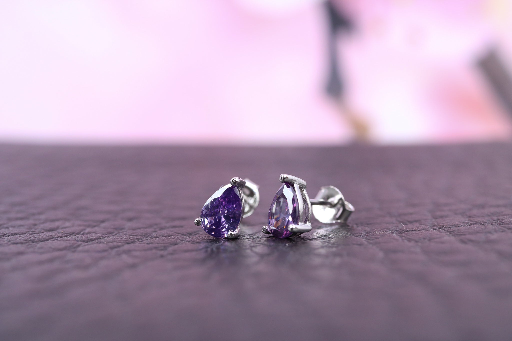 Sterling Silver & CZ Earrings - IN1092 - Hallmark Jewellers Formby & The Jewellers Bench Widnes