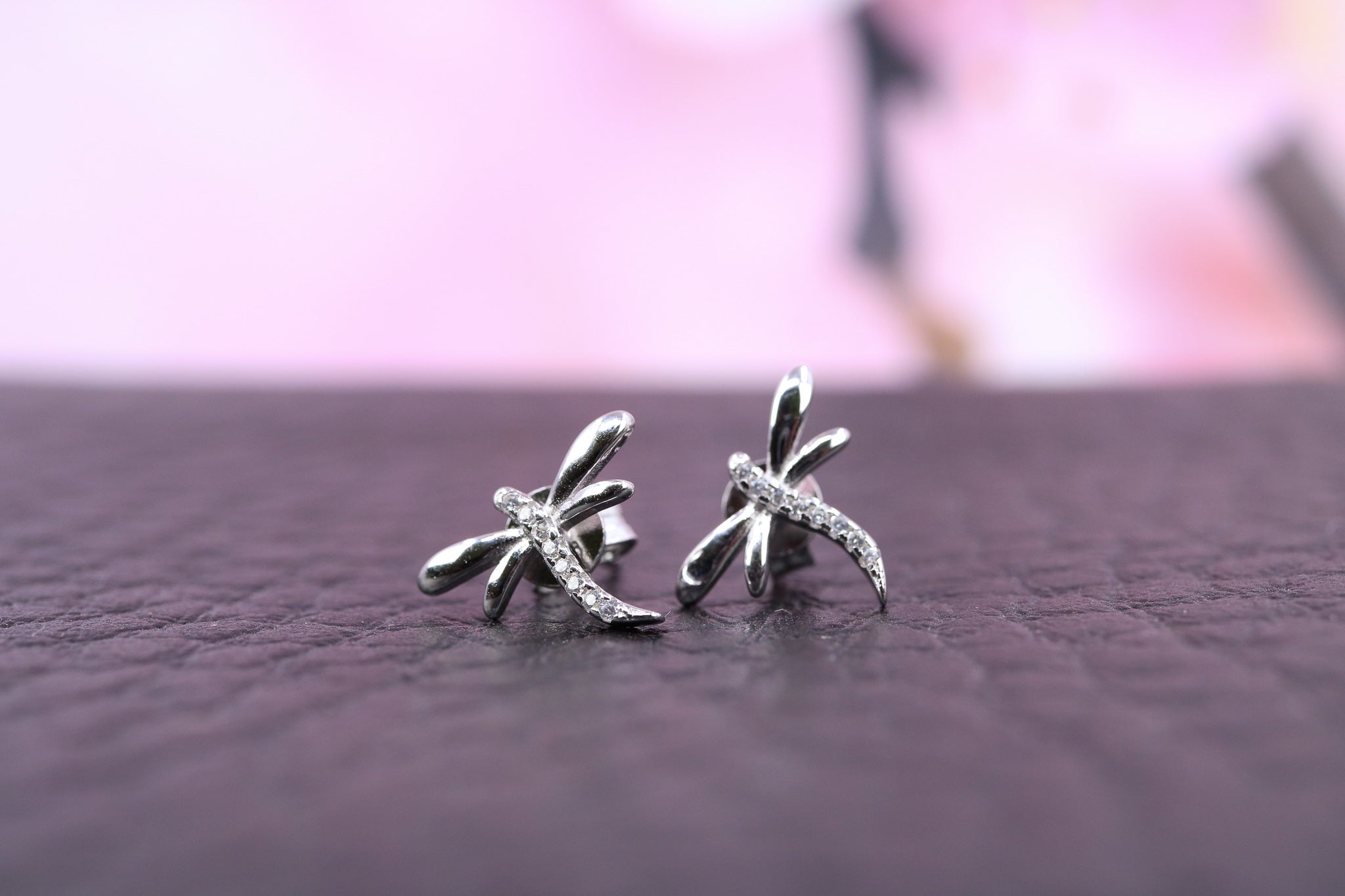 Sterling Silver & CZ Earrings - IN1095 - Hallmark Jewellers Formby & The Jewellers Bench Widnes