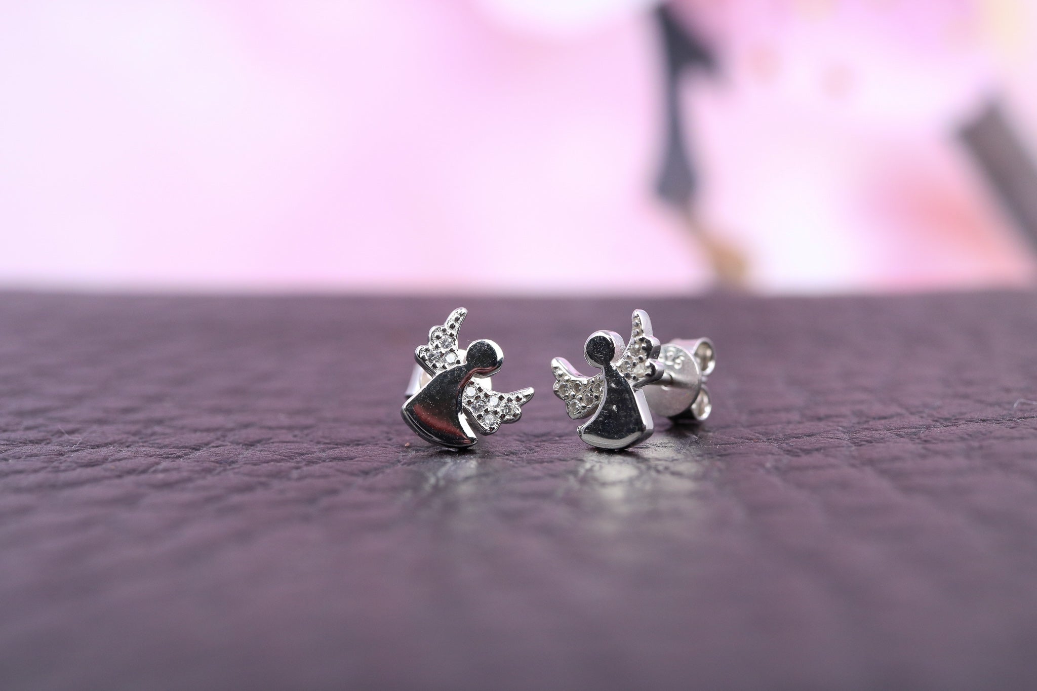Sterling Silver CZ Earrings - IN1099 - Hallmark Jewellers Formby & The Jewellers Bench Widnes