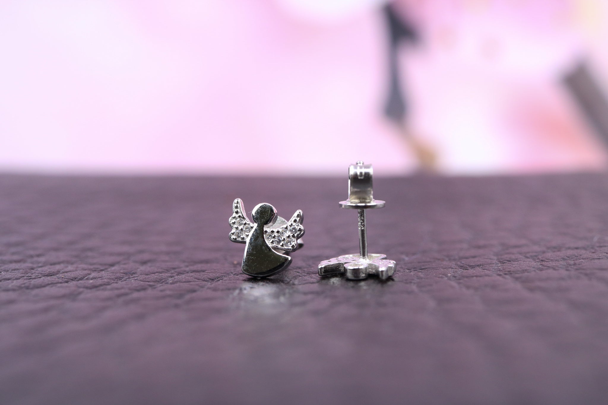 Sterling Silver CZ Earrings - IN1099 - Hallmark Jewellers Formby & The Jewellers Bench Widnes