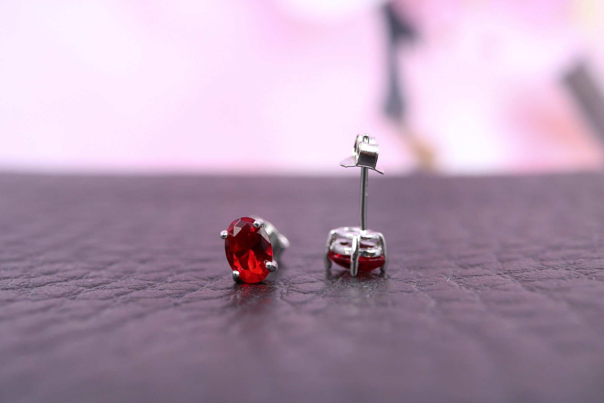 Sterling Silver CZ Earrings - IN1100 - Hallmark Jewellers Formby & The Jewellers Bench Widnes