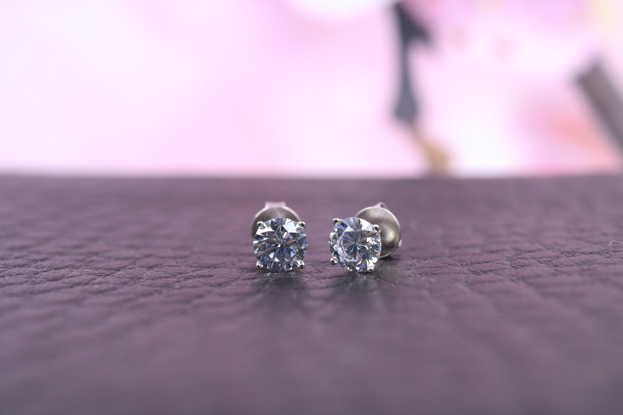 Sterling Silver & CZ Earrings - IN1101 - Hallmark Jewellers Formby & The Jewellers Bench Widnes