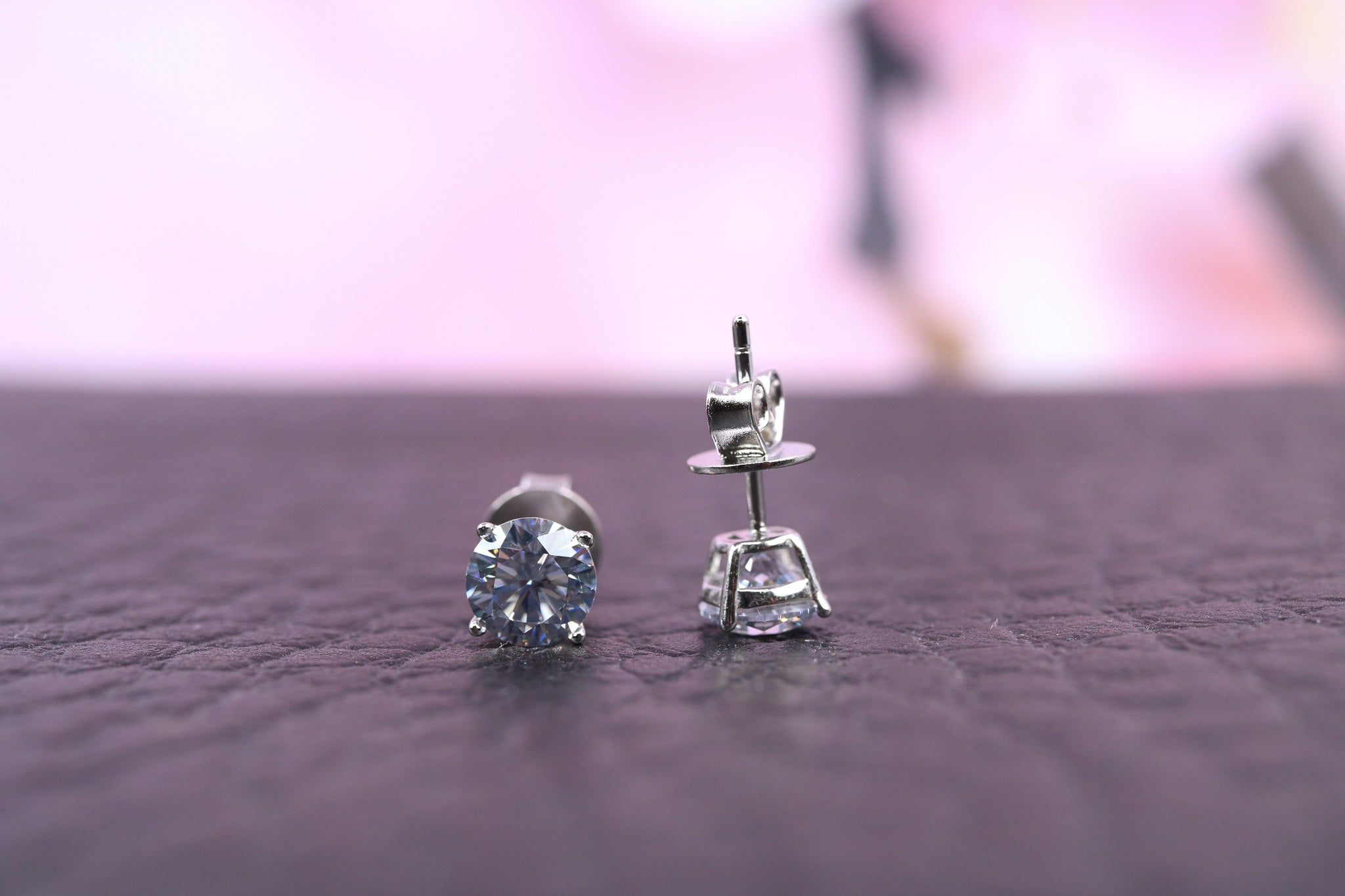 Sterling Silver & CZ Earrings - IN1101 - Hallmark Jewellers Formby & The Jewellers Bench Widnes