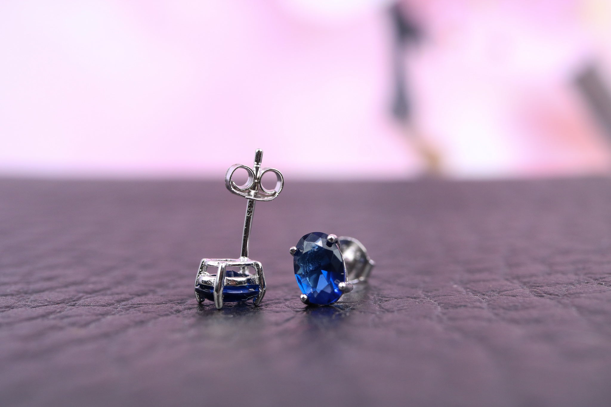 Sterling Silver & CZ Earrings - IN1103 - Hallmark Jewellers Formby & The Jewellers Bench Widnes
