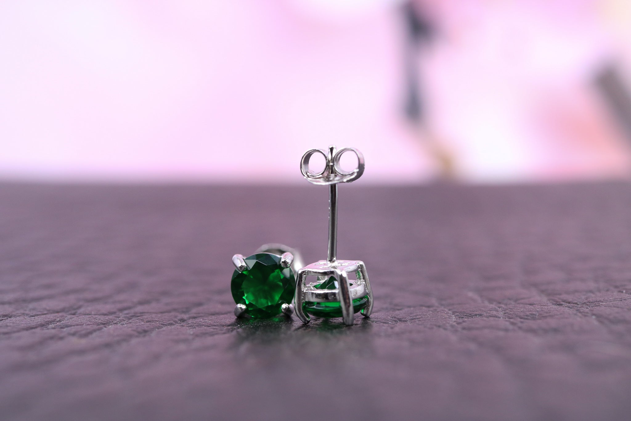 Sterling Silver & CZ Earrings - IN1106 - Hallmark Jewellers Formby & The Jewellers Bench Widnes