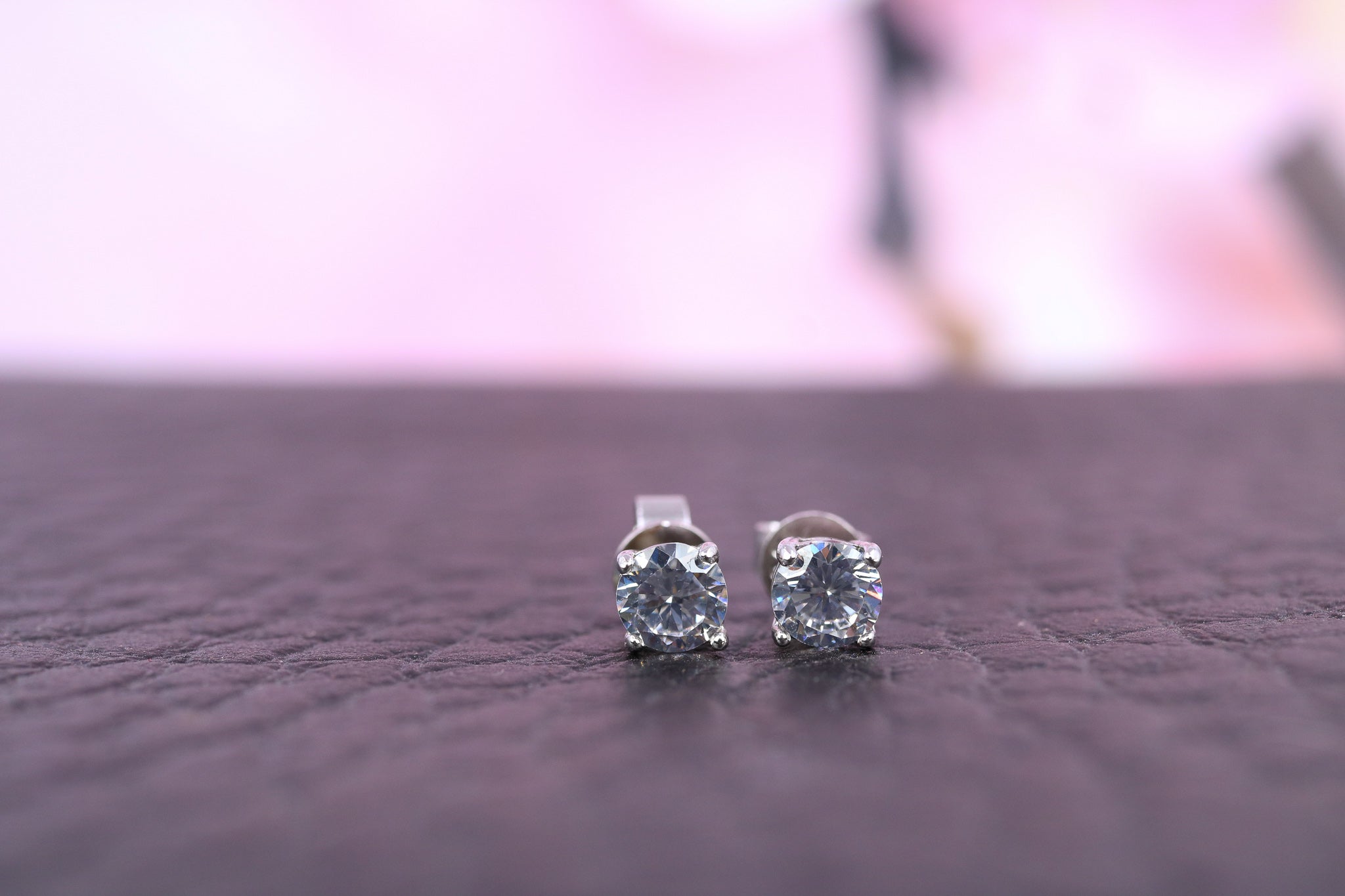 Sterling Silver & CZ Earrings - IN1107 - Hallmark Jewellers Formby & The Jewellers Bench Widnes