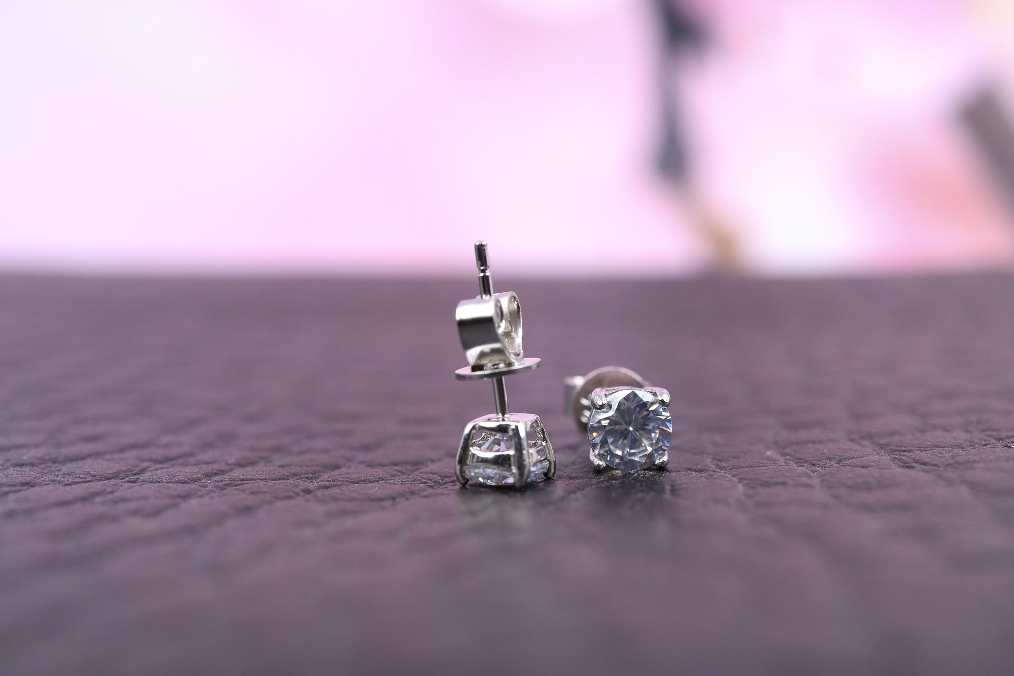 Sterling Silver & CZ Earrings - IN1107 - Hallmark Jewellers Formby & The Jewellers Bench Widnes