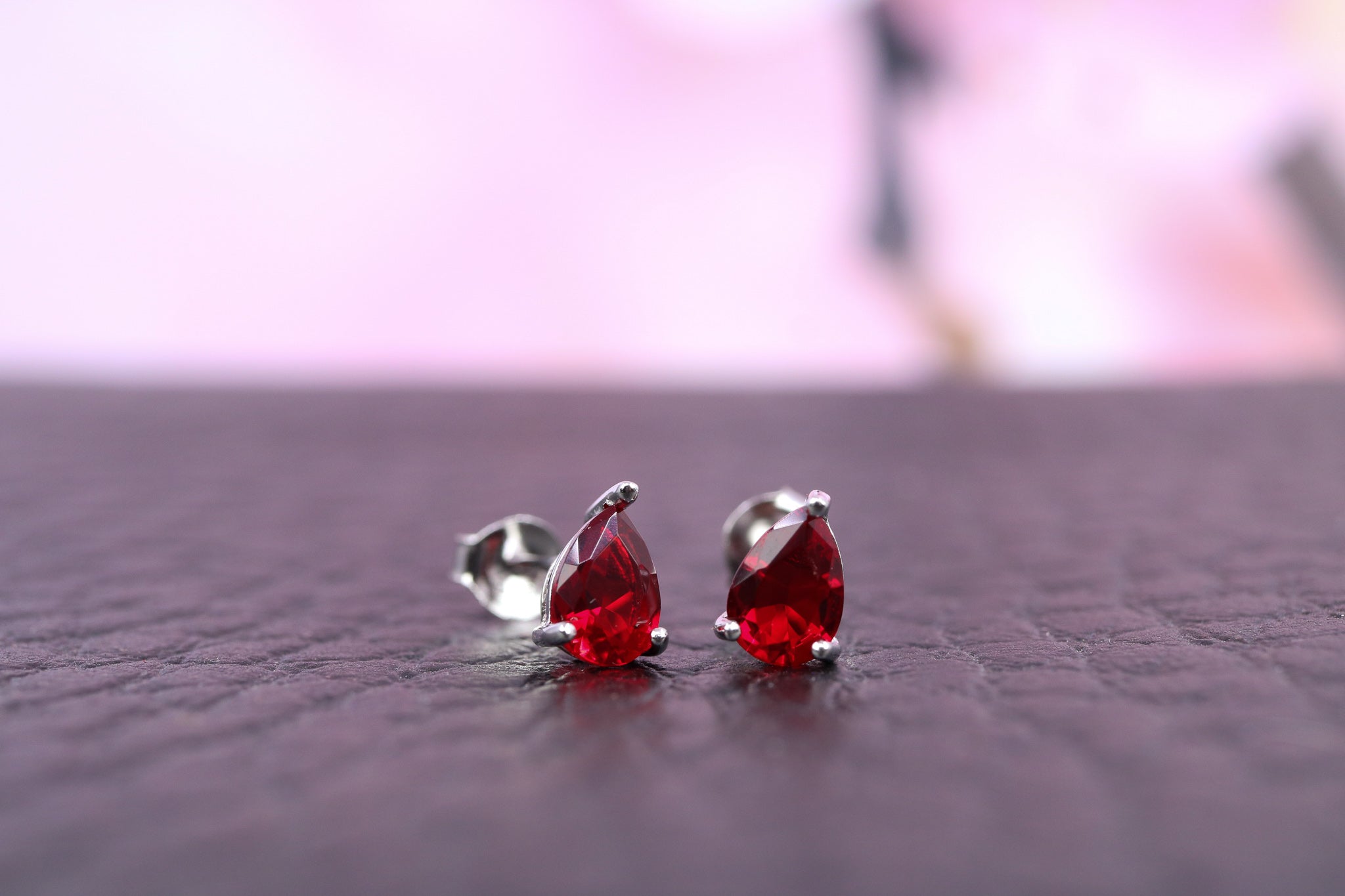 Sterling Silver & CZ Earrings - IN1110 - Hallmark Jewellers Formby & The Jewellers Bench Widnes