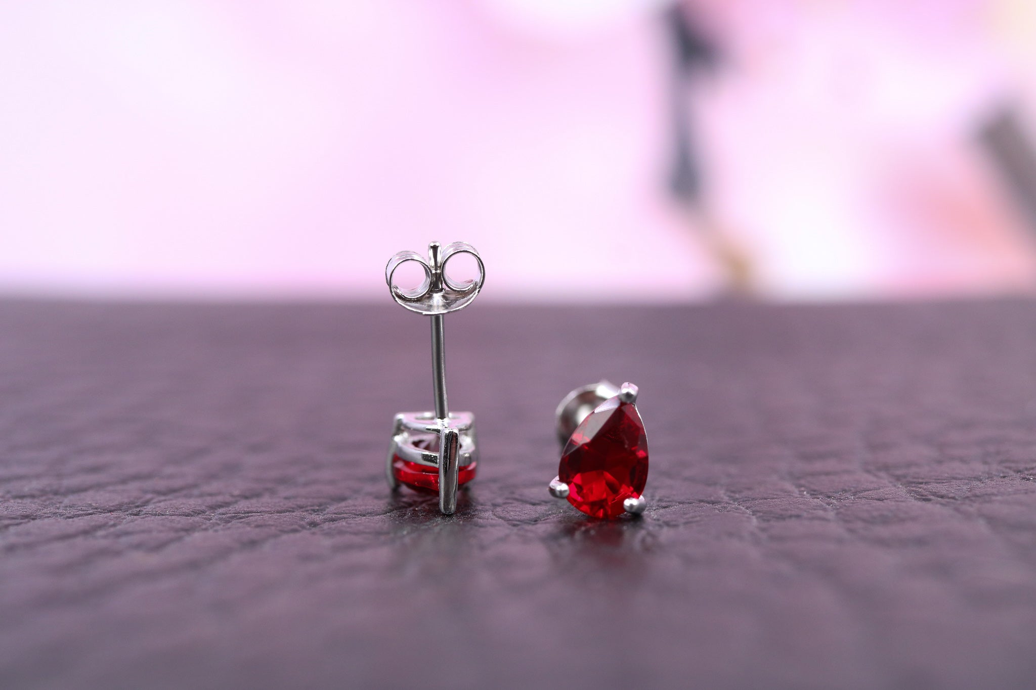 Sterling Silver & CZ Earrings - IN1110 - Hallmark Jewellers Formby & The Jewellers Bench Widnes