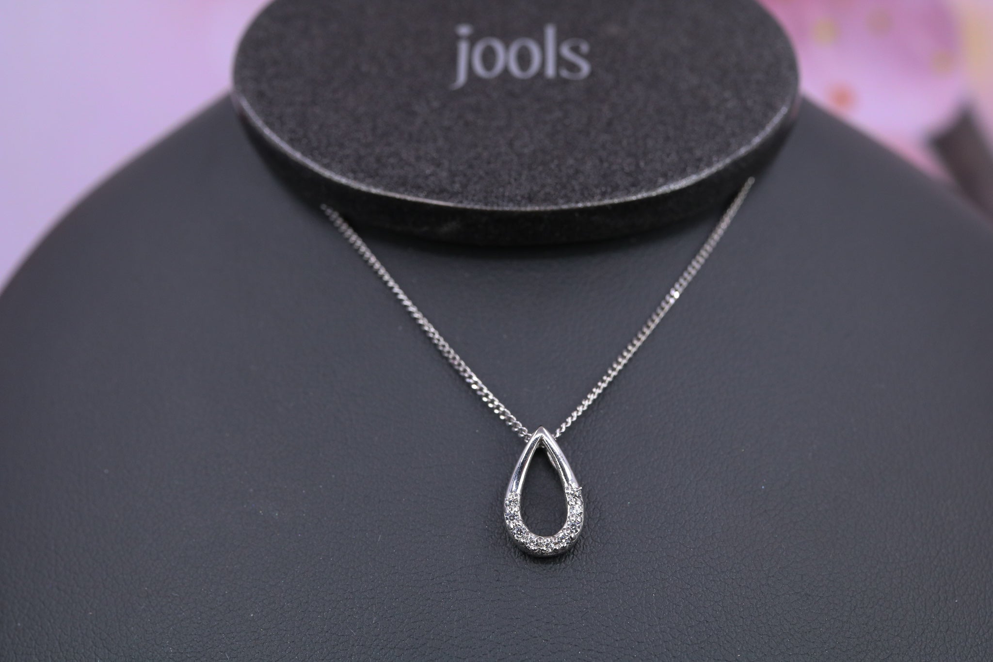 Jools Sterling Silver Pendant & Chain - JL1003 - Hallmark Jewellers Formby & The Jewellers Bench Widnes