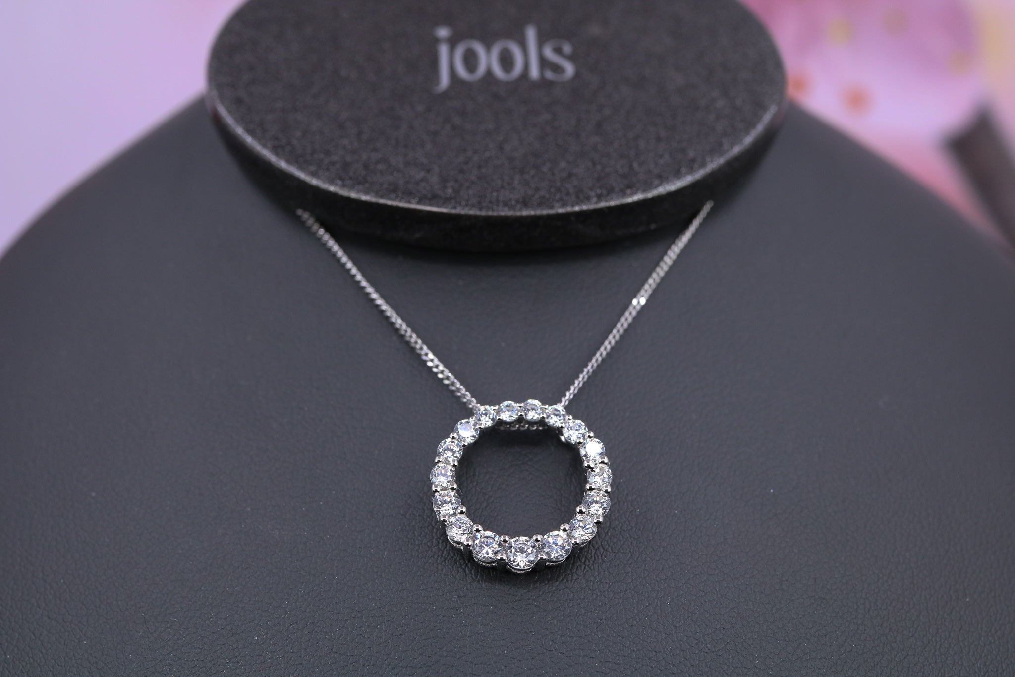 Jools Sterling Silver Pendant & Chain - JL1004 - Hallmark Jewellers Formby & The Jewellers Bench Widnes