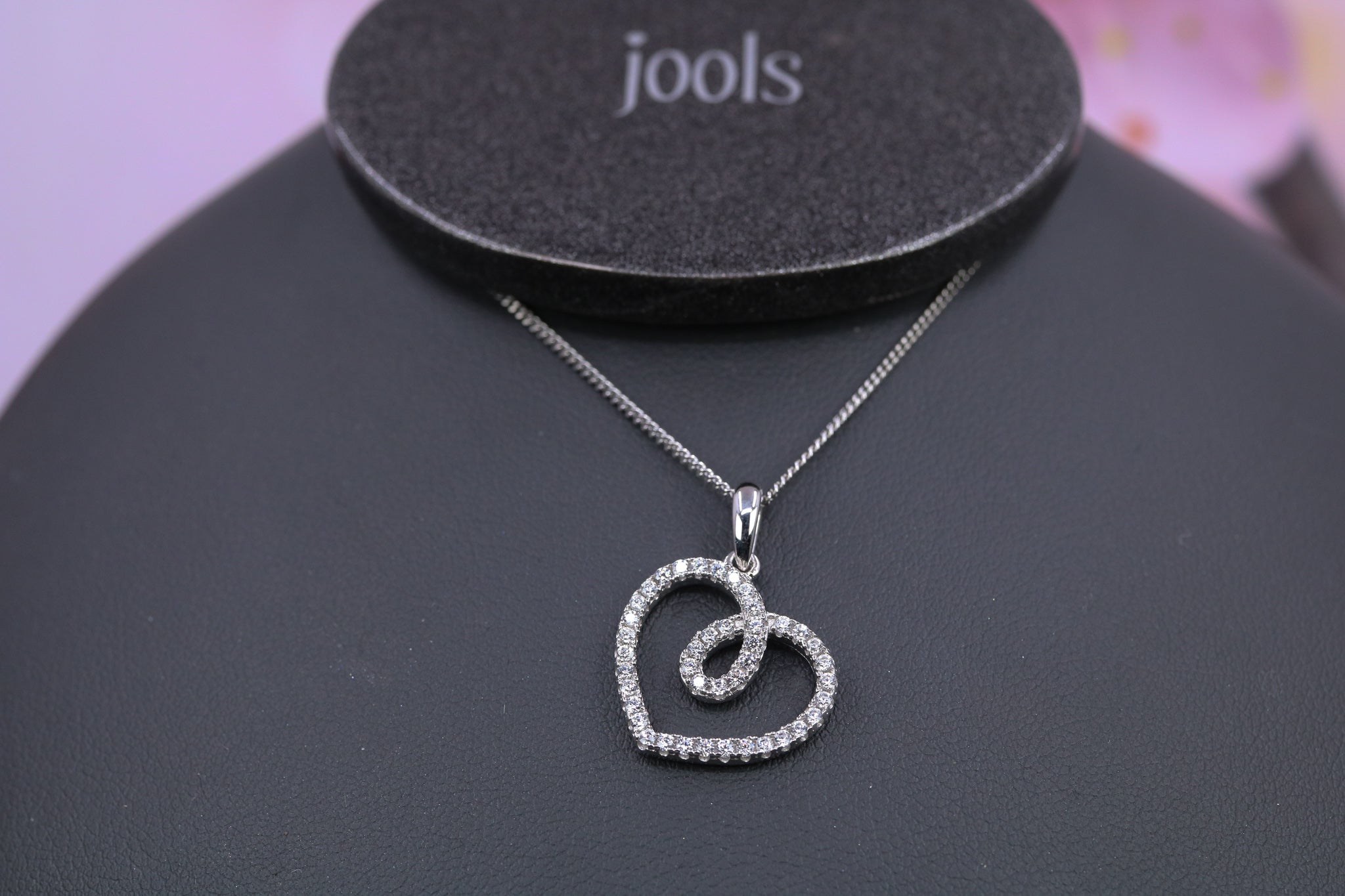 Jools Sterling Silver Pendant & Chain - JL1007 - Hallmark Jewellers Formby & The Jewellers Bench Widnes