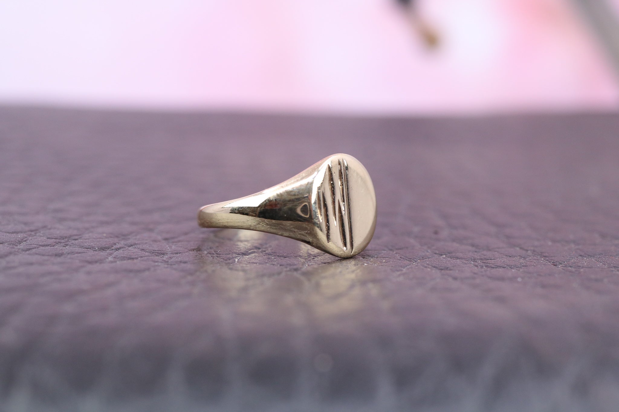 9ct Yellow Gold Cygnet Ring - HJ2591 - Hallmark Jewellers Formby & The Jewellers Bench Widnes