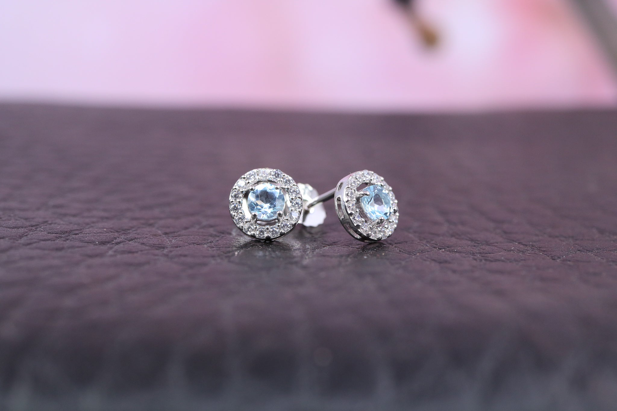 Sterling Silver & CZ Earrings - IN1114 - Hallmark Jewellers Formby & The Jewellers Bench Widnes