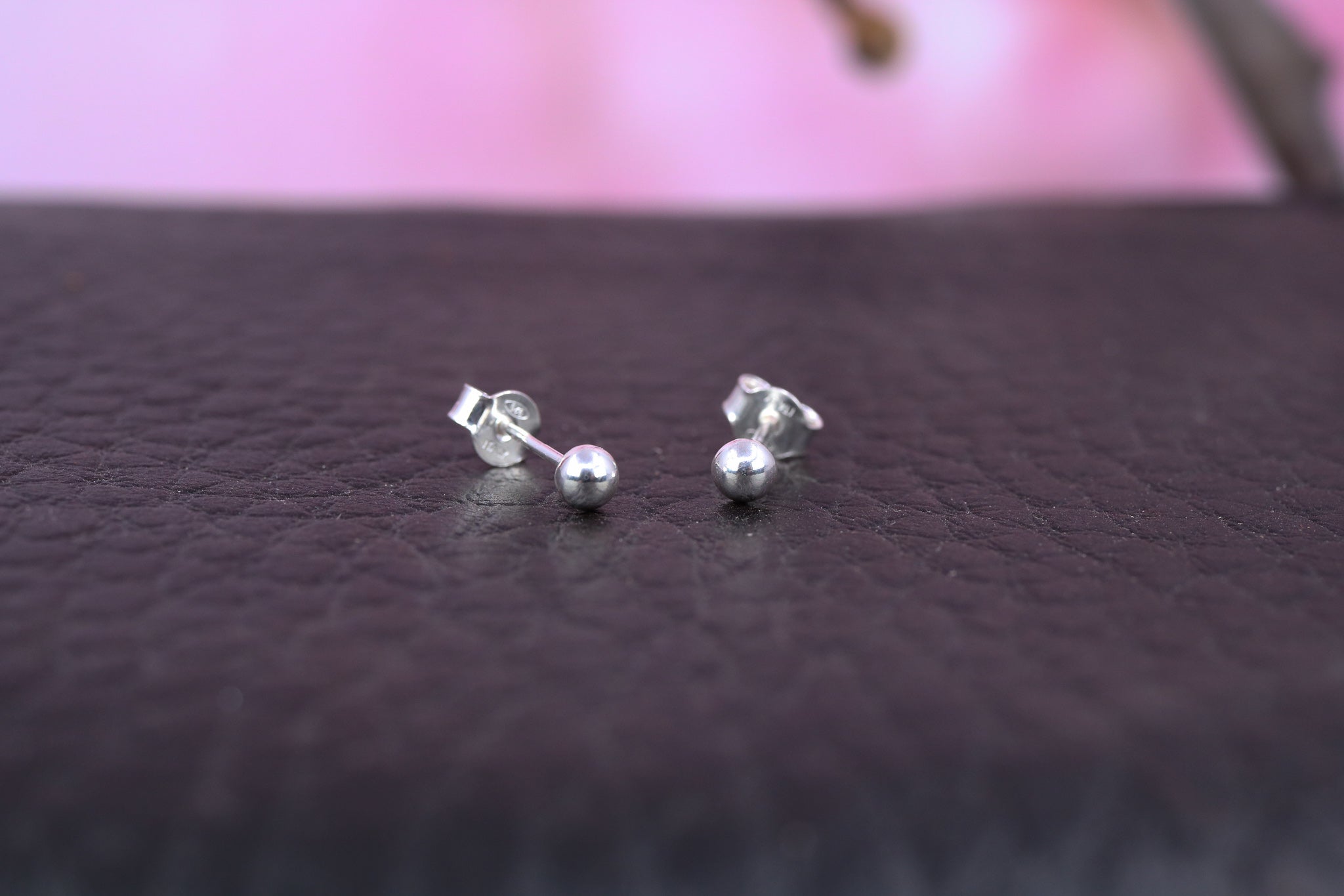 Sterling Silver Stud Earrings - IN1116 - Hallmark Jewellers Formby & The Jewellers Bench Widnes
