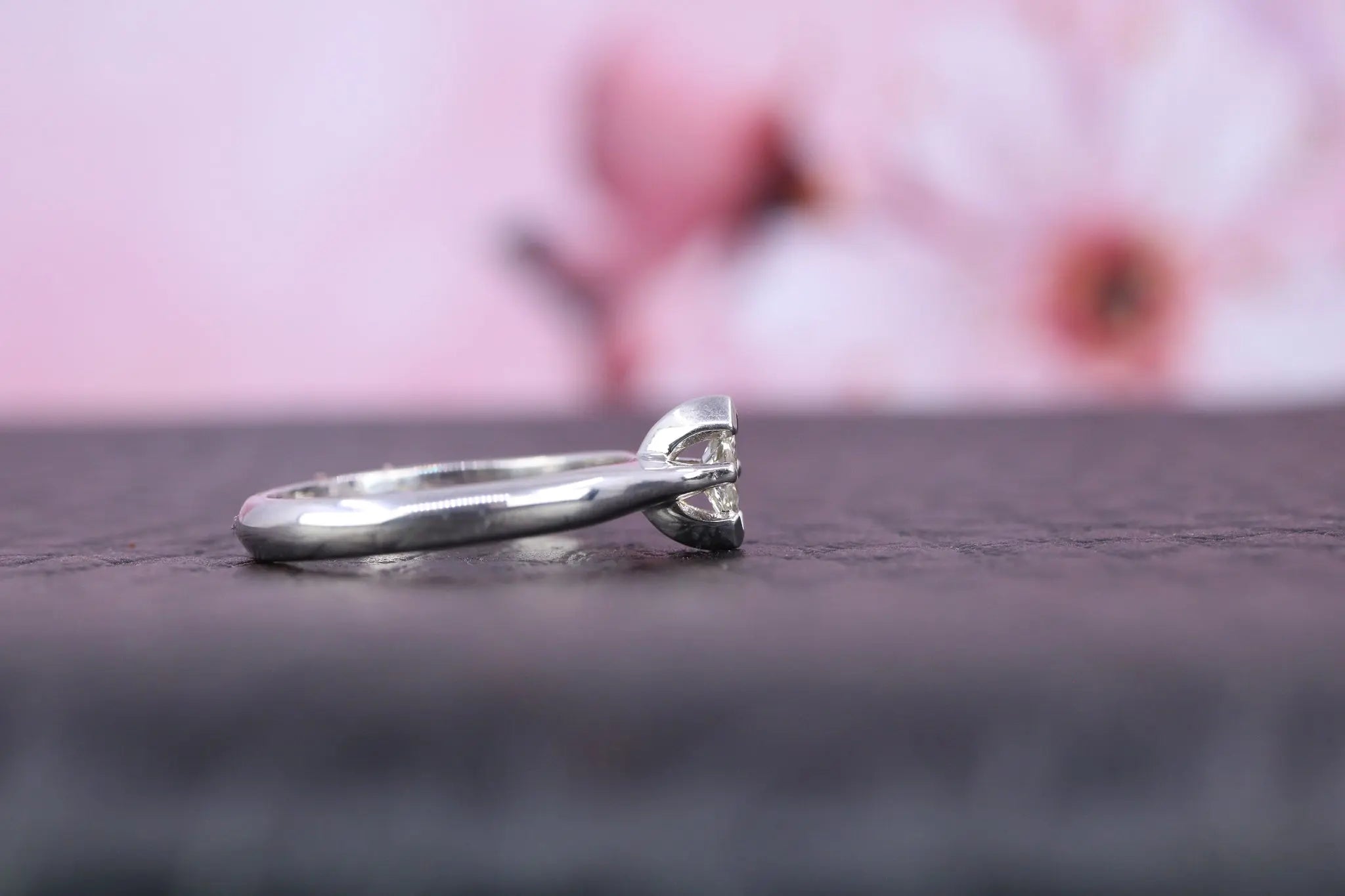 9ct White Gold & Diamond Ring - W6088 - Hallmark Jewellers Formby & The Jewellers Bench Widnes