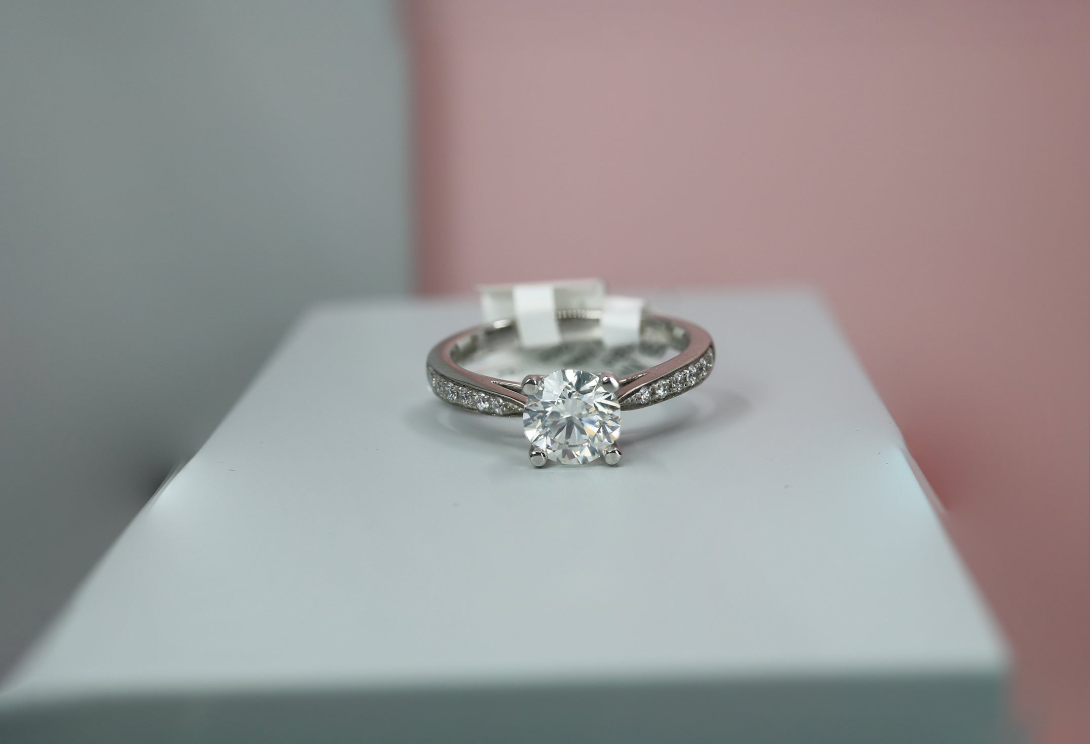 Platinum Diamond Engagement Ring 1.24ct - HJ2111 - Hallmark Jewellers Formby & The Jewellers Bench Widnes