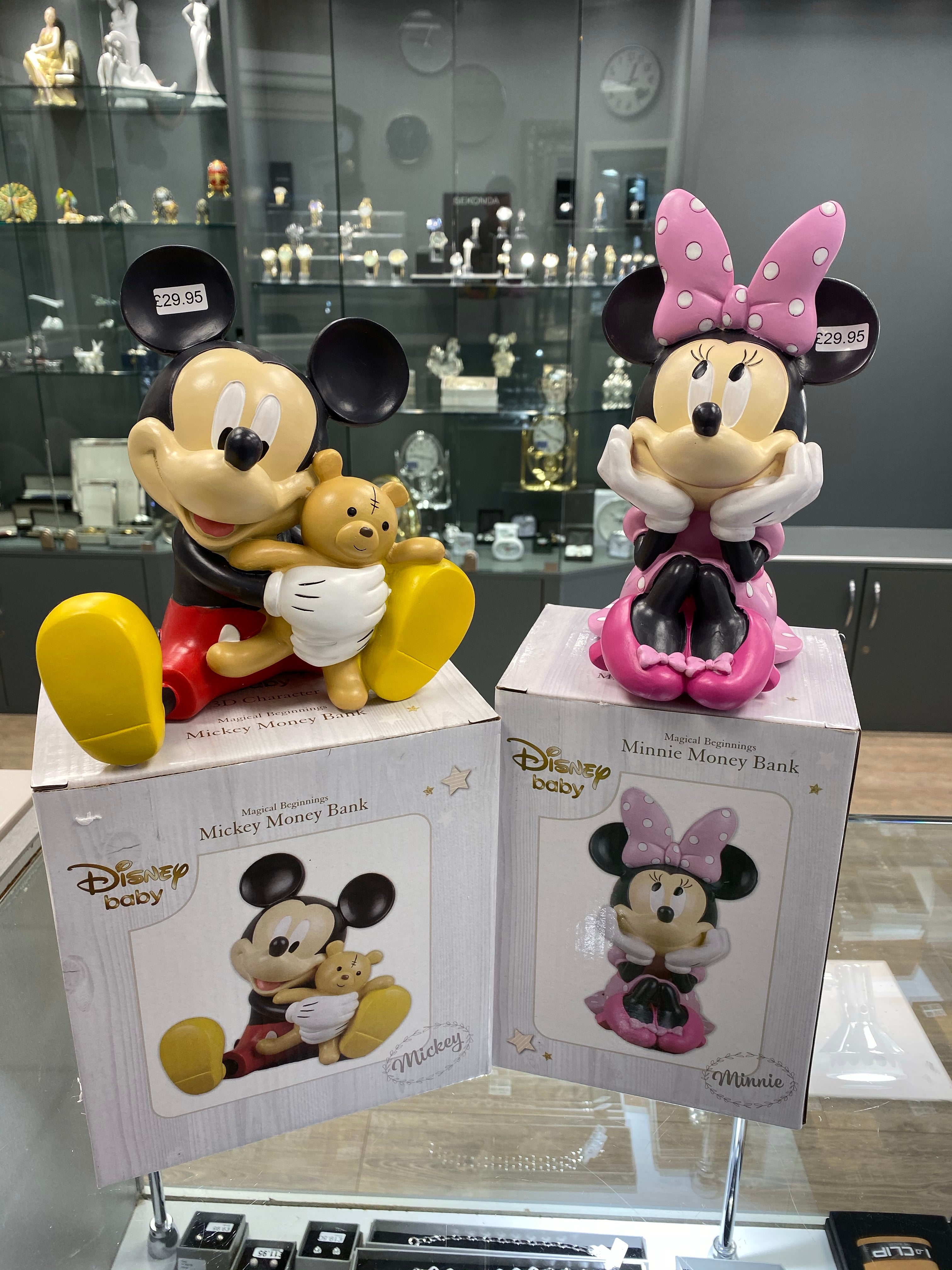 DISNEY MAGICAL BEGINNINGS MONEY BANK - MICKEY - Hallmark Jewellers Formby & The Jewellers Bench Widnes