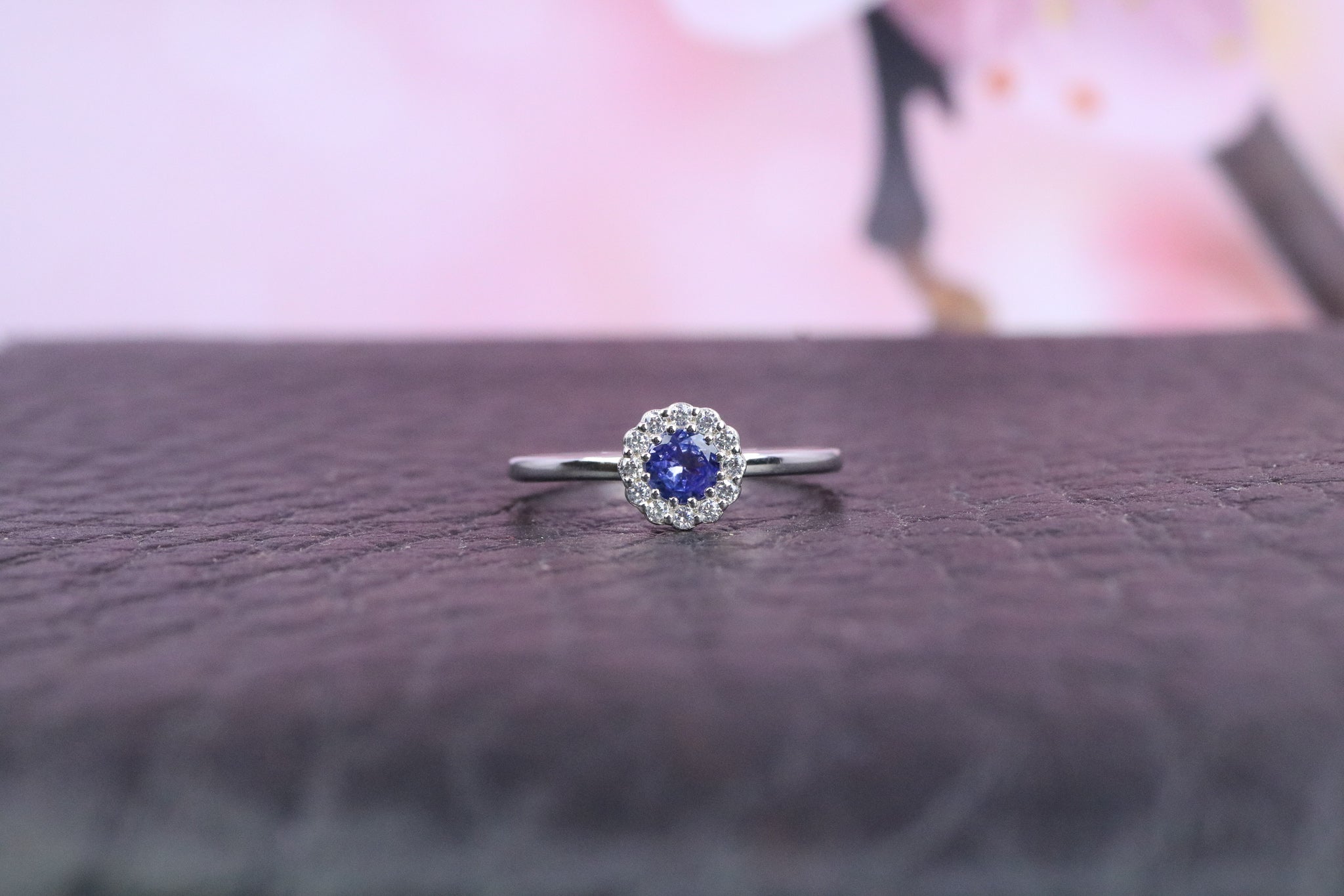 Sterling Silver & December Birthstone Ring - AK1101 - Hallmark Jewellers Formby & The Jewellers Bench Widnes
